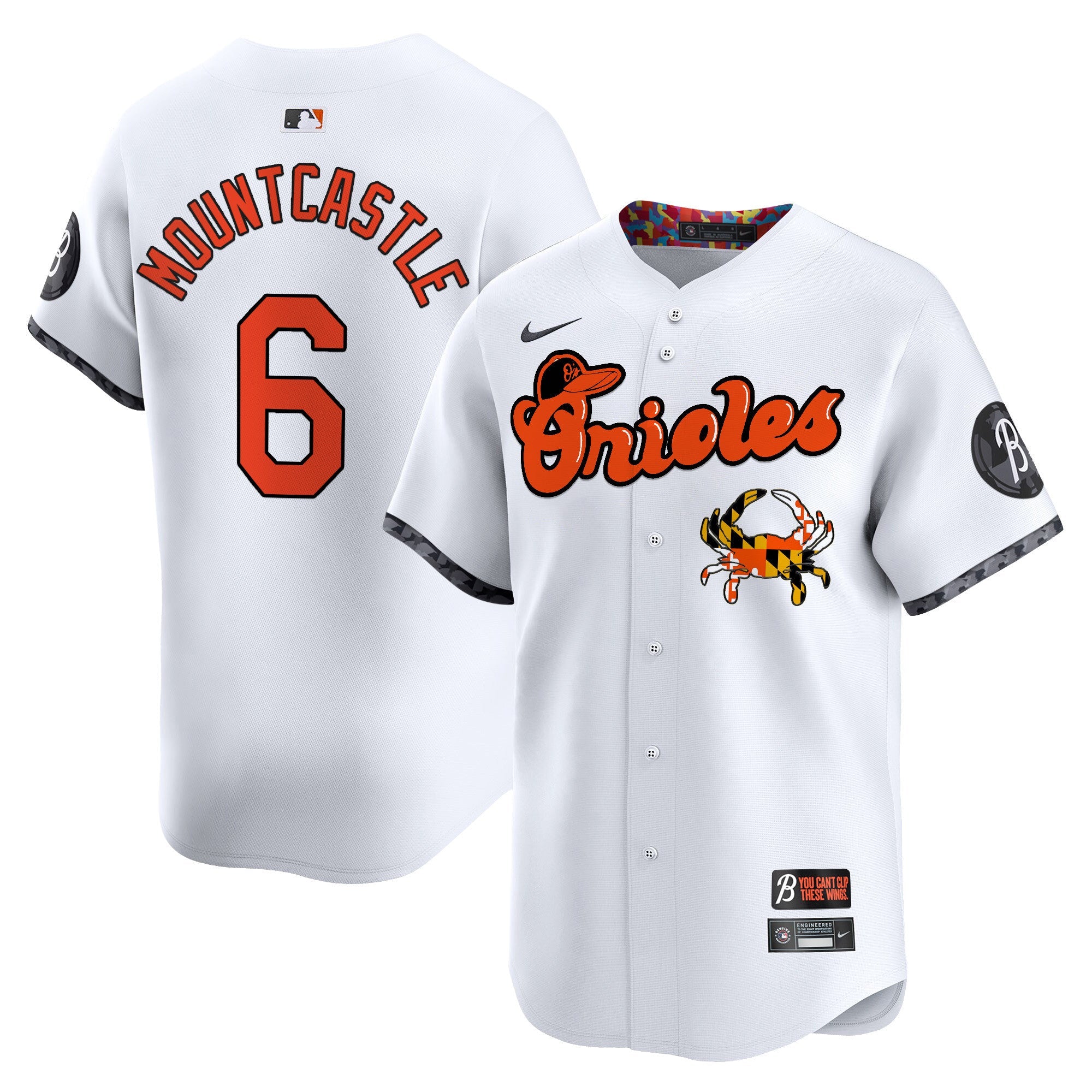 Men’s Baltimore Maryland Blue Crab Vapor Premier Limited Jersey