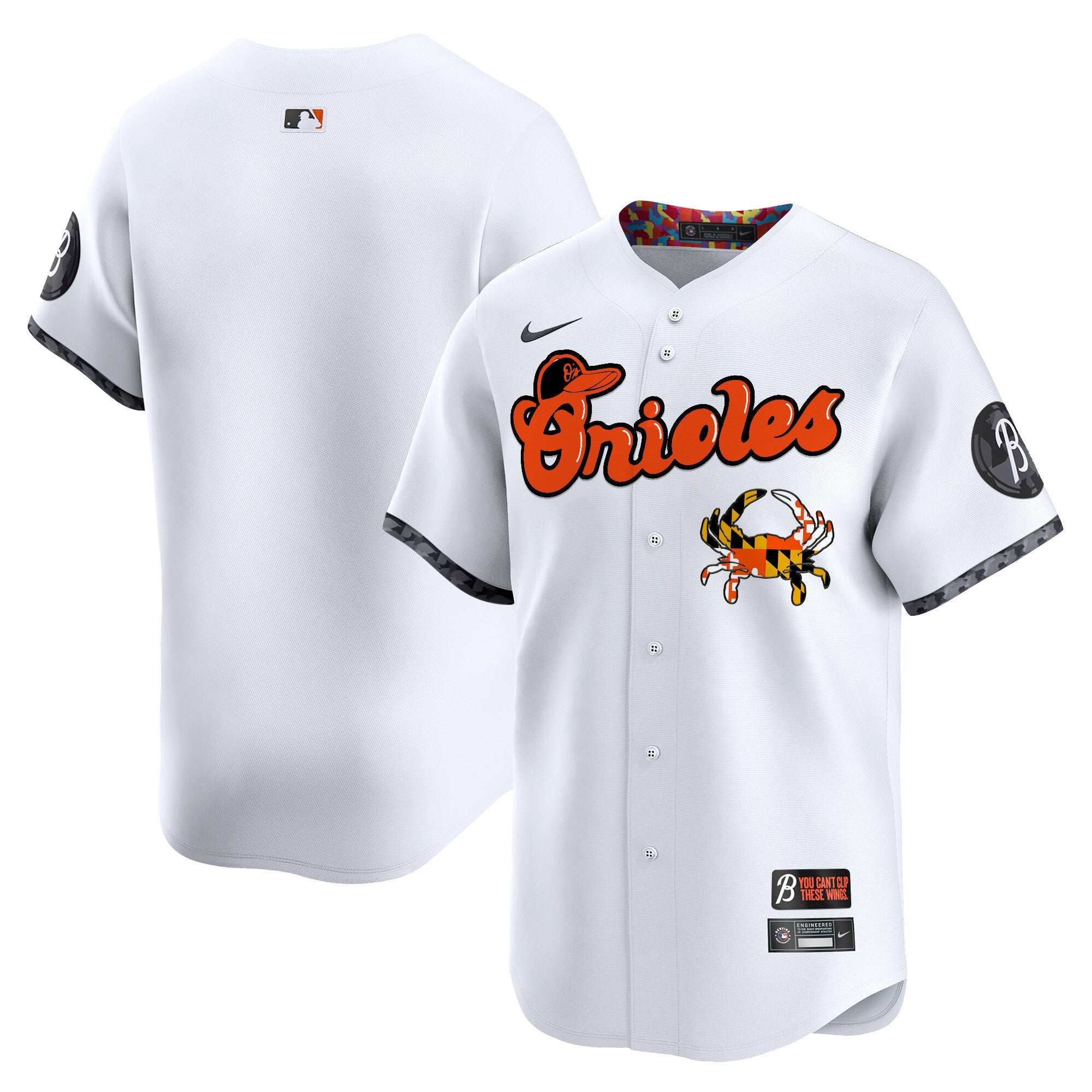 Men’s Baltimore Maryland Blue Crab Vapor Premier Limited Jersey