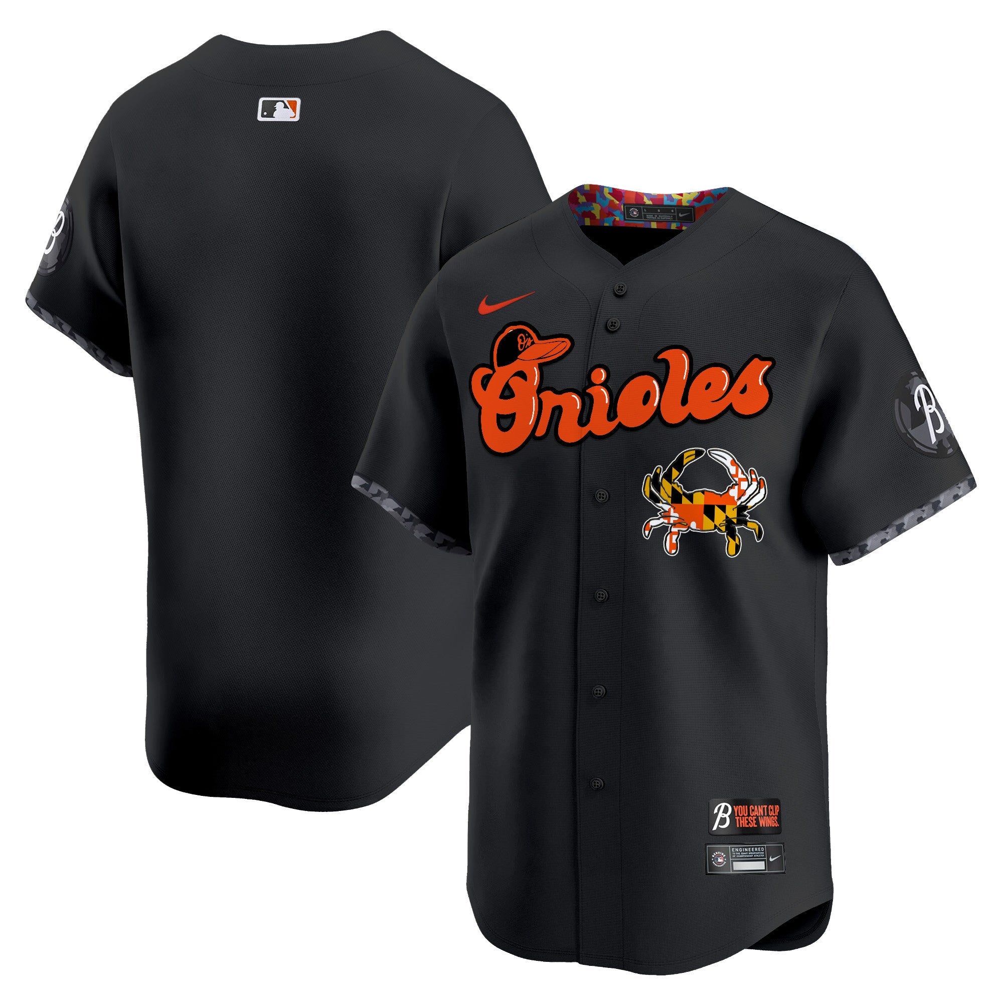 Men’s Baltimore Maryland Blue Crab Vapor Premier Limited Jersey