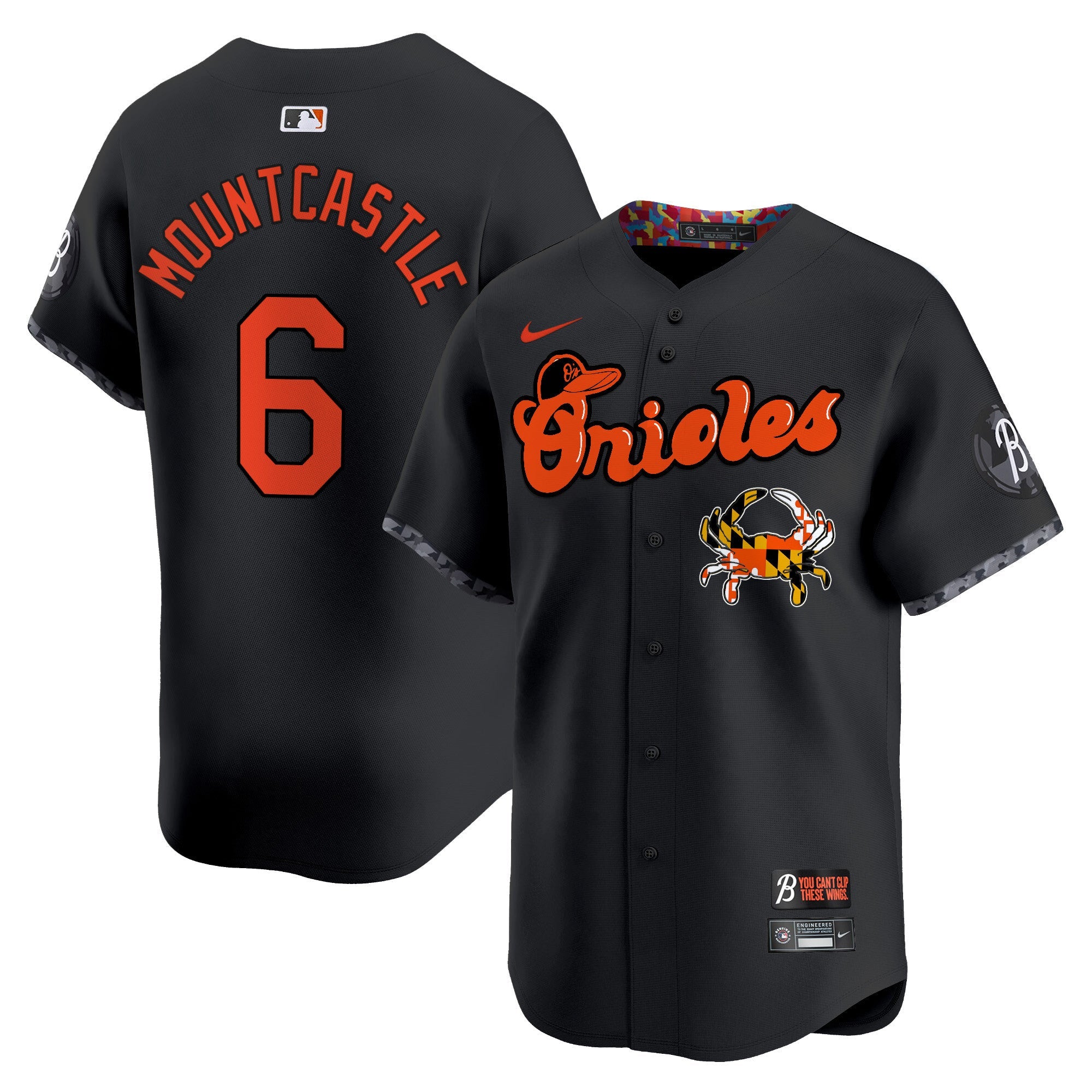 Men’s Baltimore Maryland Blue Crab Vapor Premier Limited Jersey