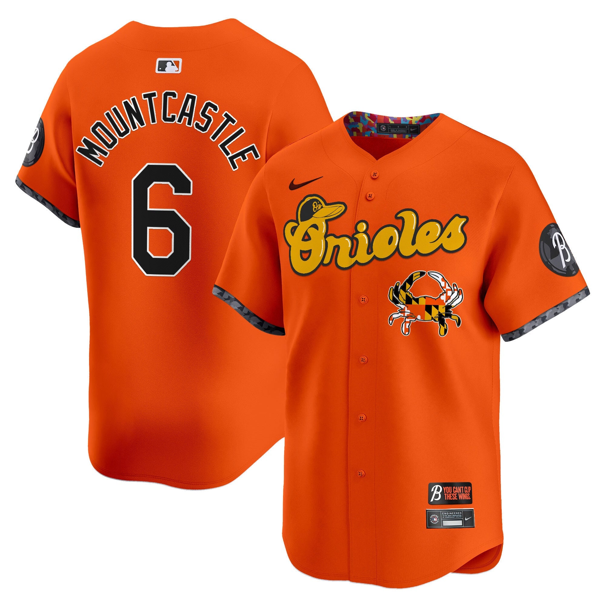 Men’s Baltimore Maryland Blue Crab Vapor Premier Limited Jersey