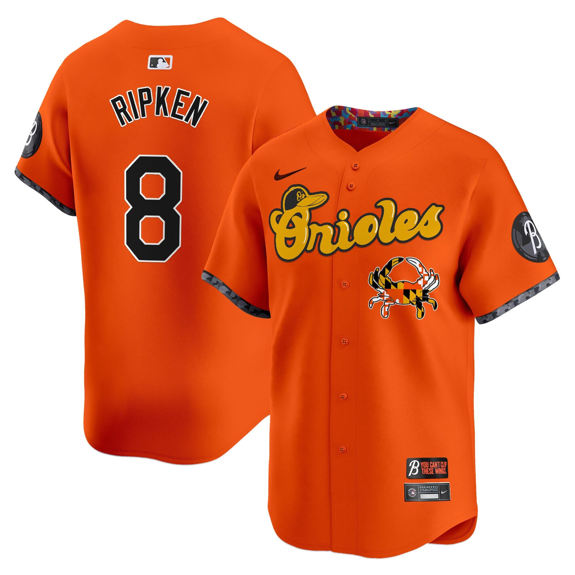 Men’s Baltimore Maryland Blue Crab Vapor Premier Limited Jersey