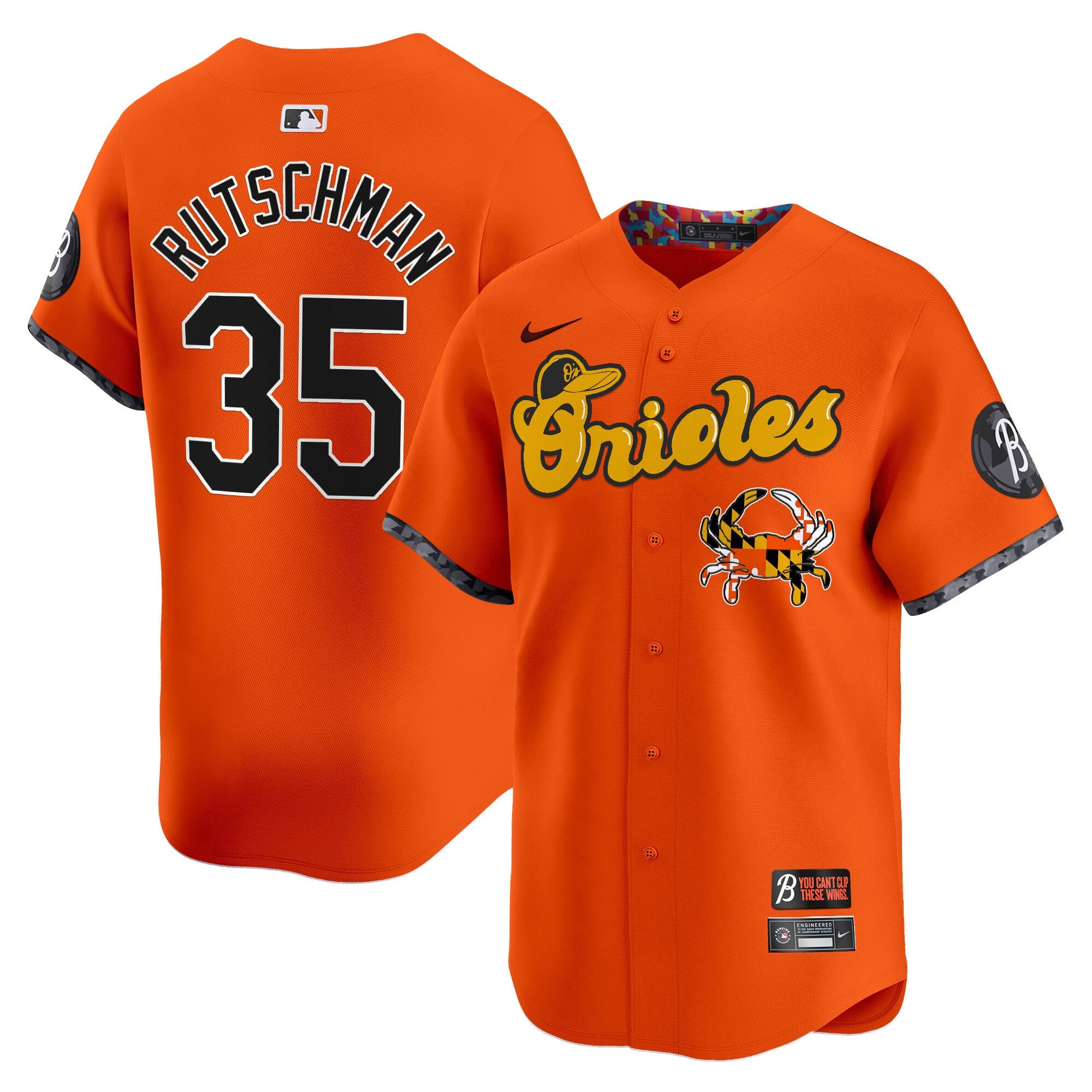 Men’s Baltimore Maryland Blue Crab Vapor Premier Limited Jersey