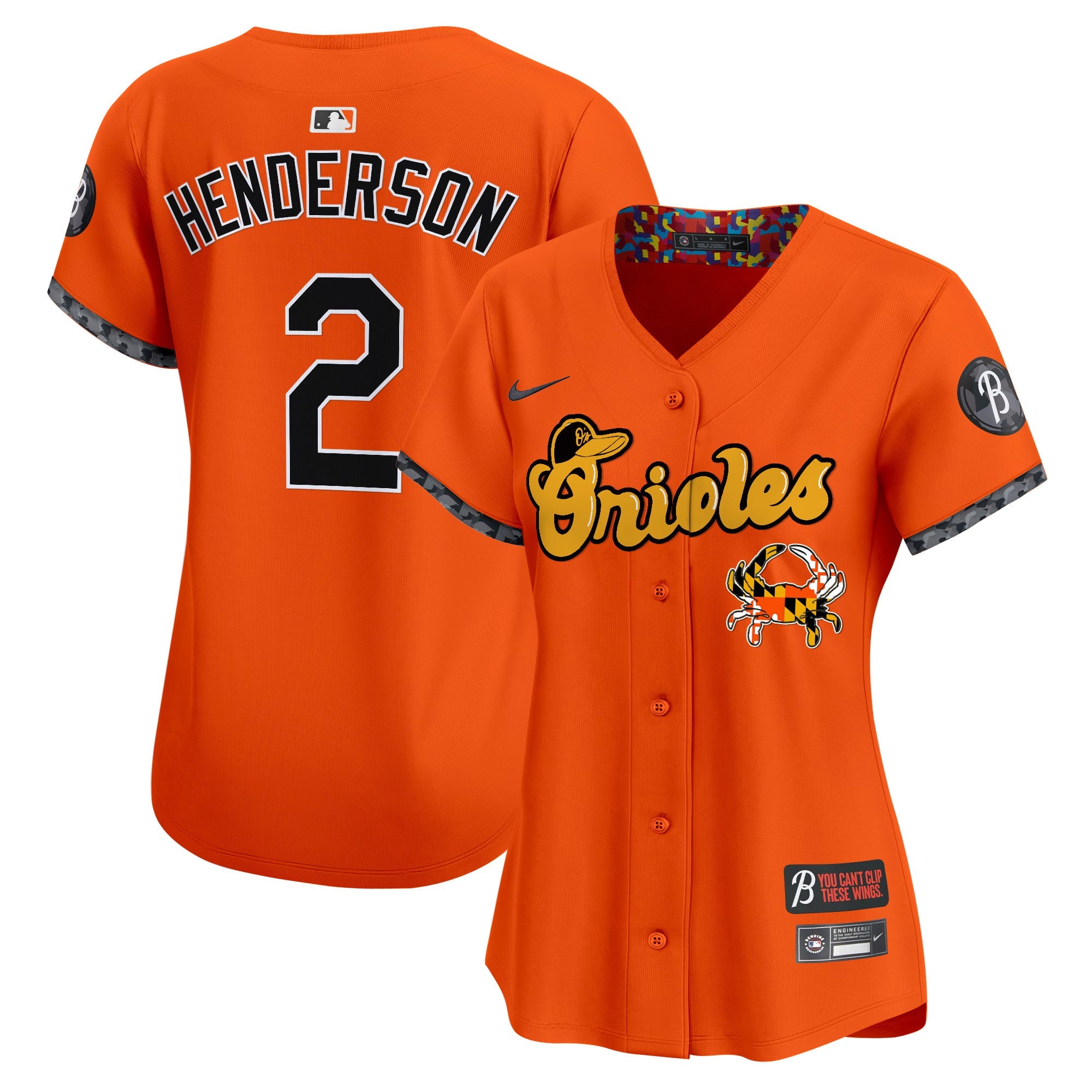 Women’s Baltimore Maryland Blue Crab Vapor Premier Limited Jersey
