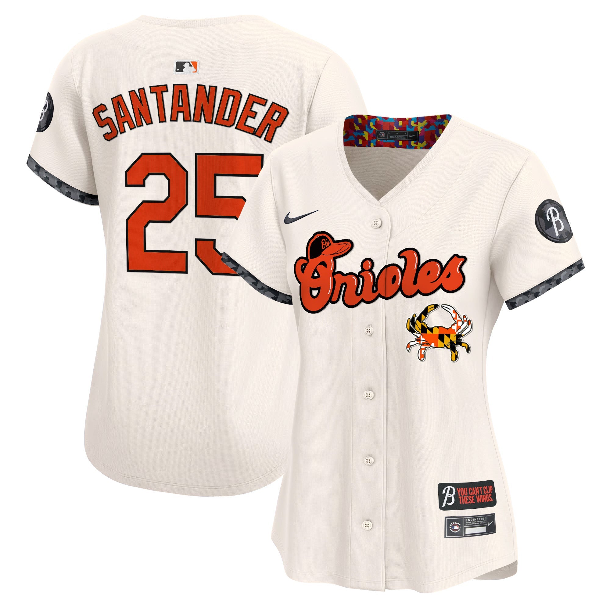 Women’s Baltimore Maryland Blue Crab Vapor Premier Limited Jersey