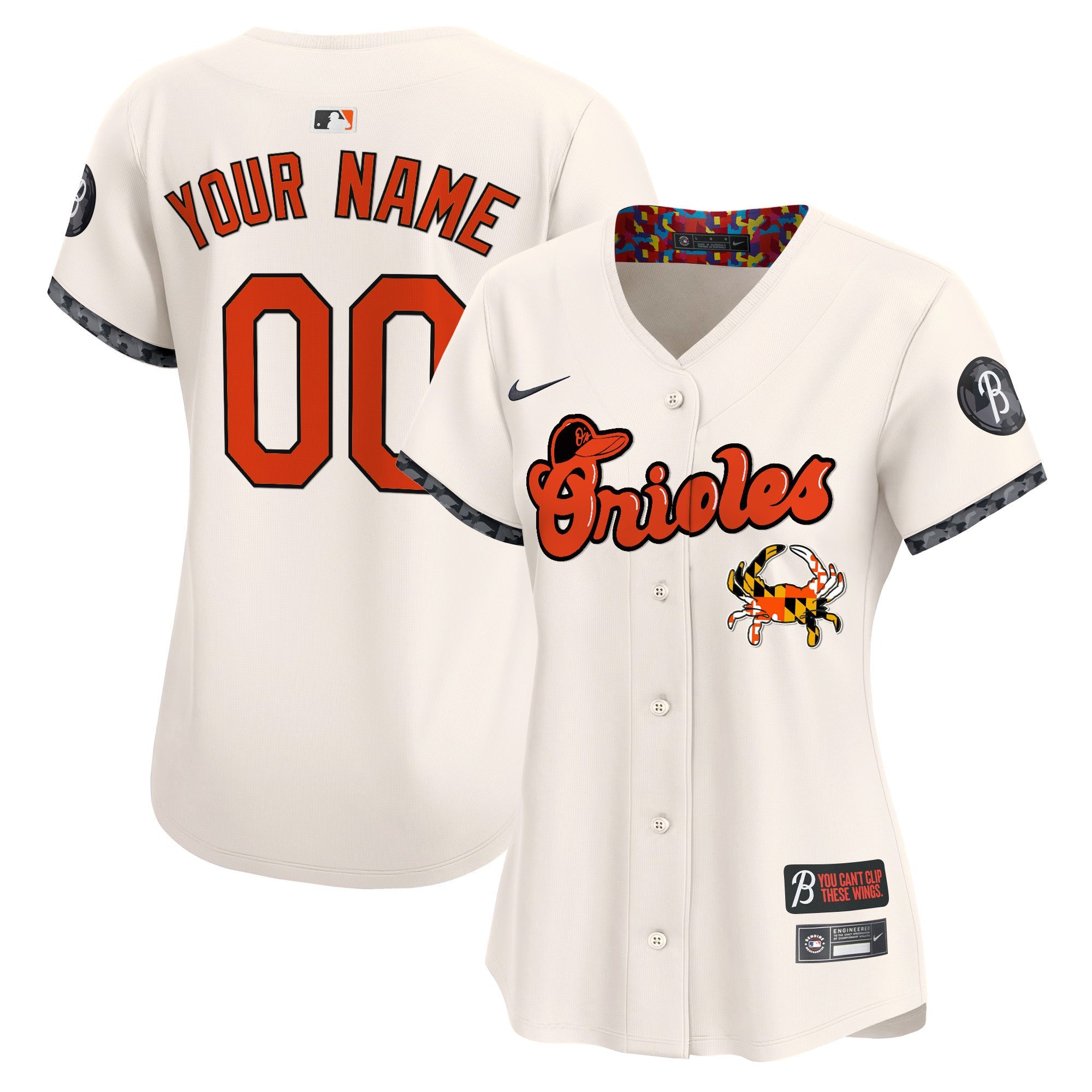 Baltimore Maryland Blue Crab Vapor Premier Limited Custom Jersey