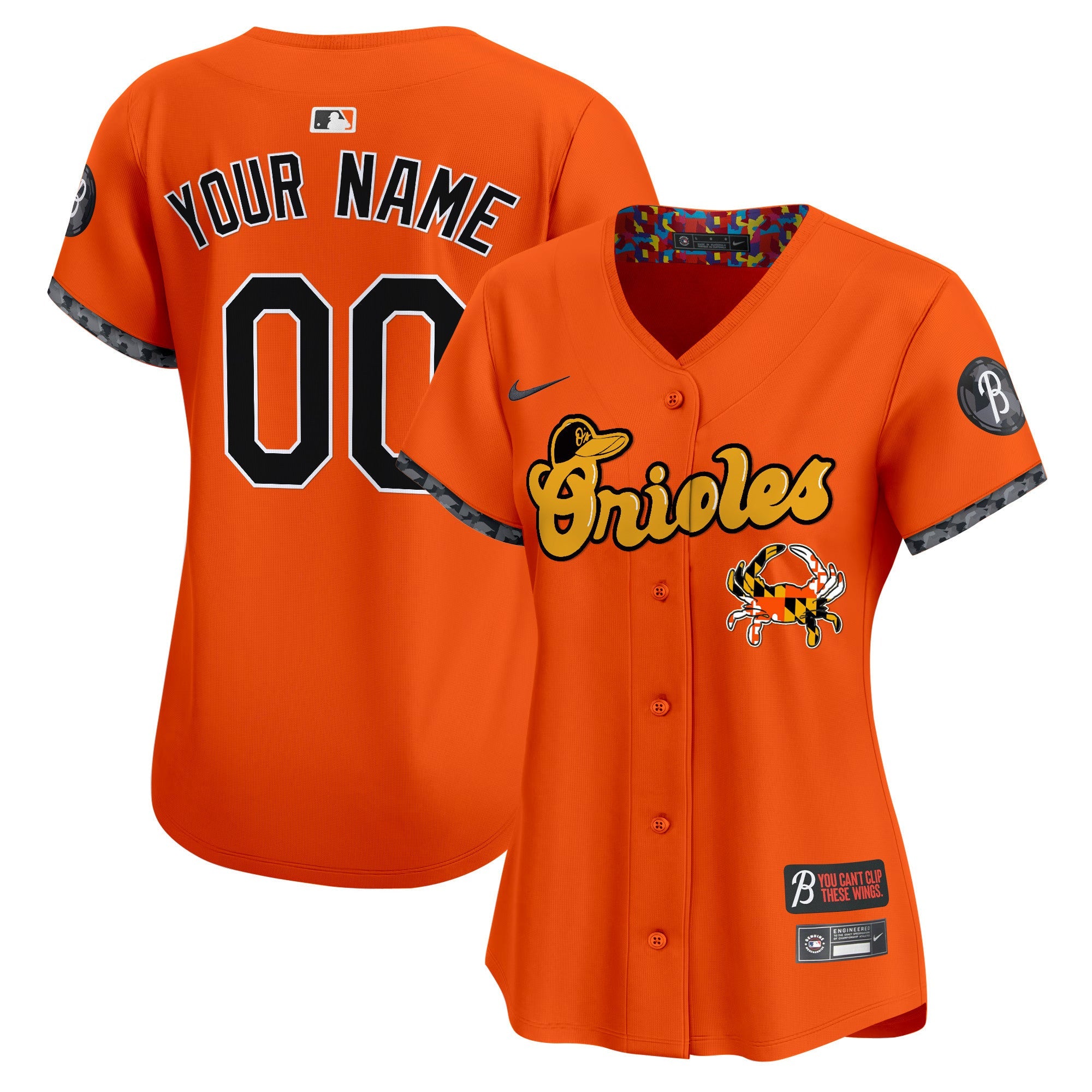 Baltimore Maryland Blue Crab Vapor Premier Limited Custom Jersey