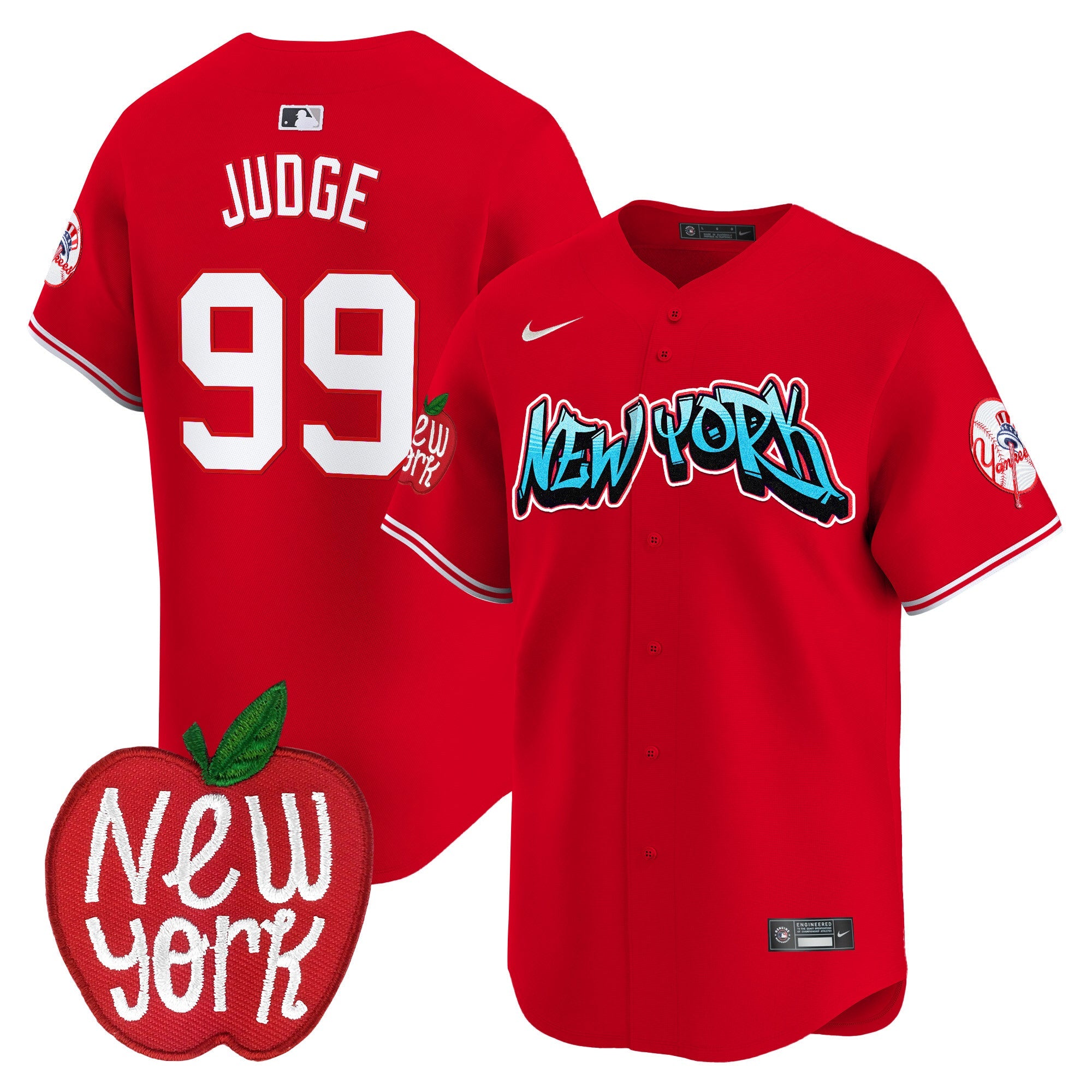Men’s New York Apple Patch Vapor Premier Limited Jersey