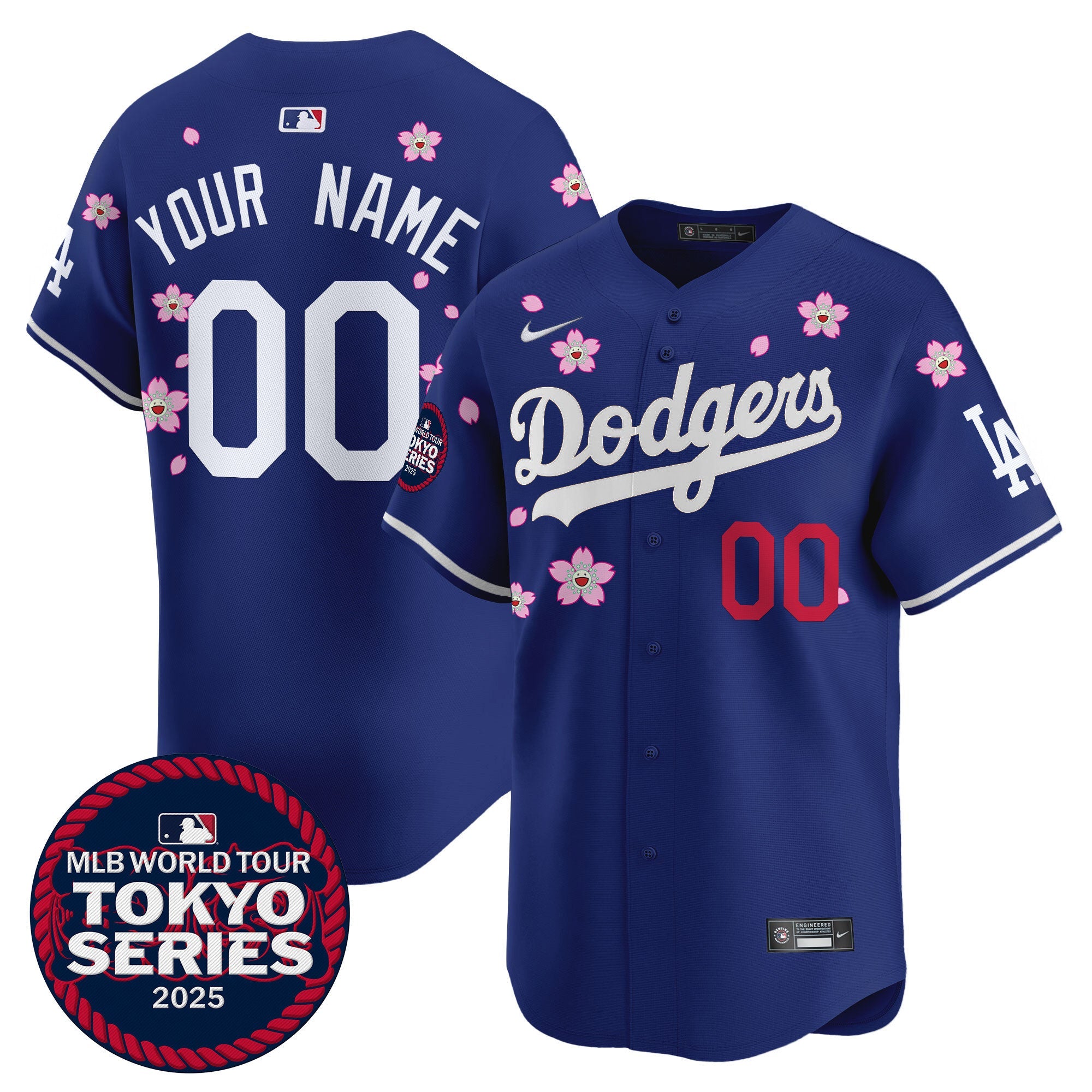 Tokyo Series 2025 Vapor Premier Limited Custom Jersey V2 – Stitched