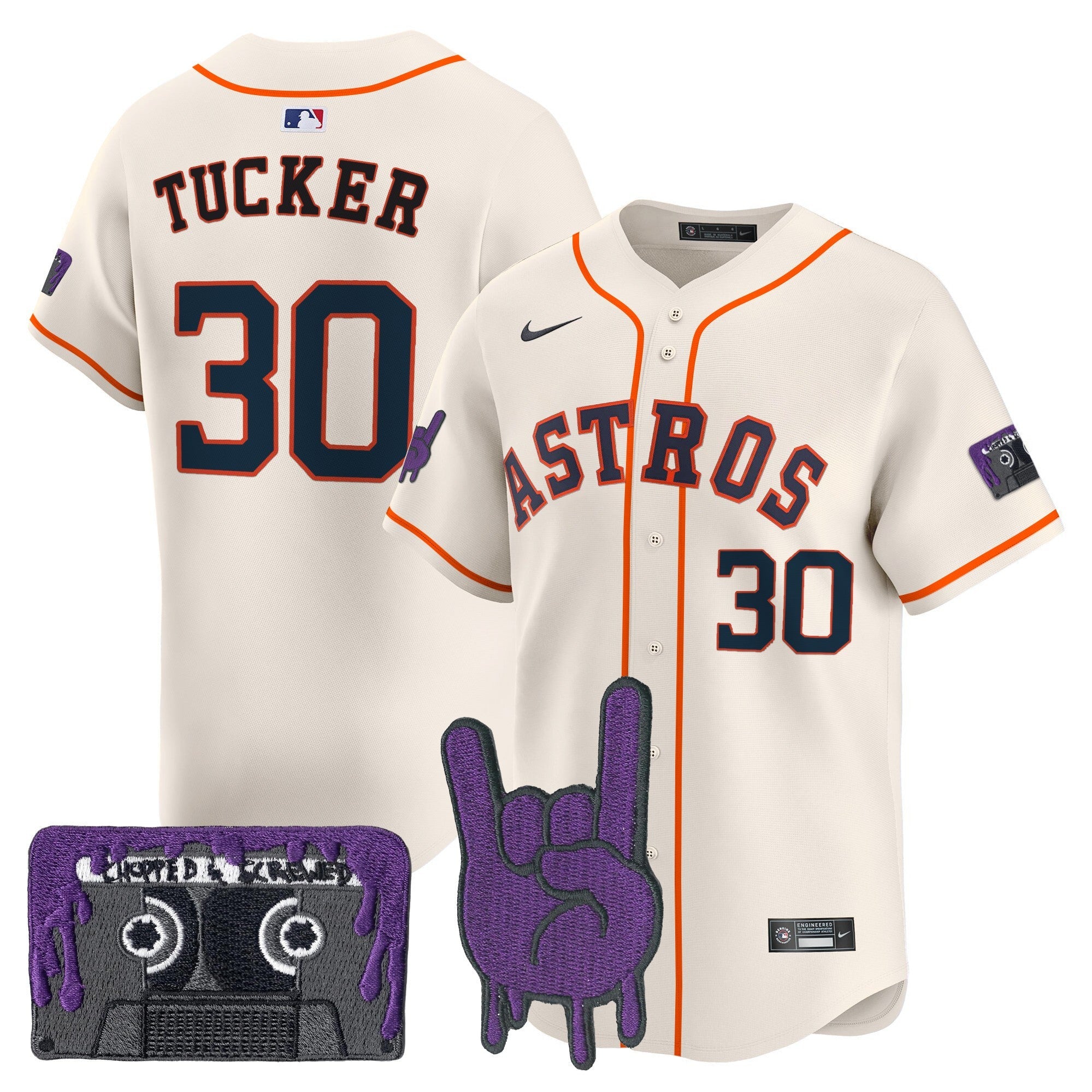 Youth’s Houston DJ Screw Patch Vapor Premier Limited Jersey