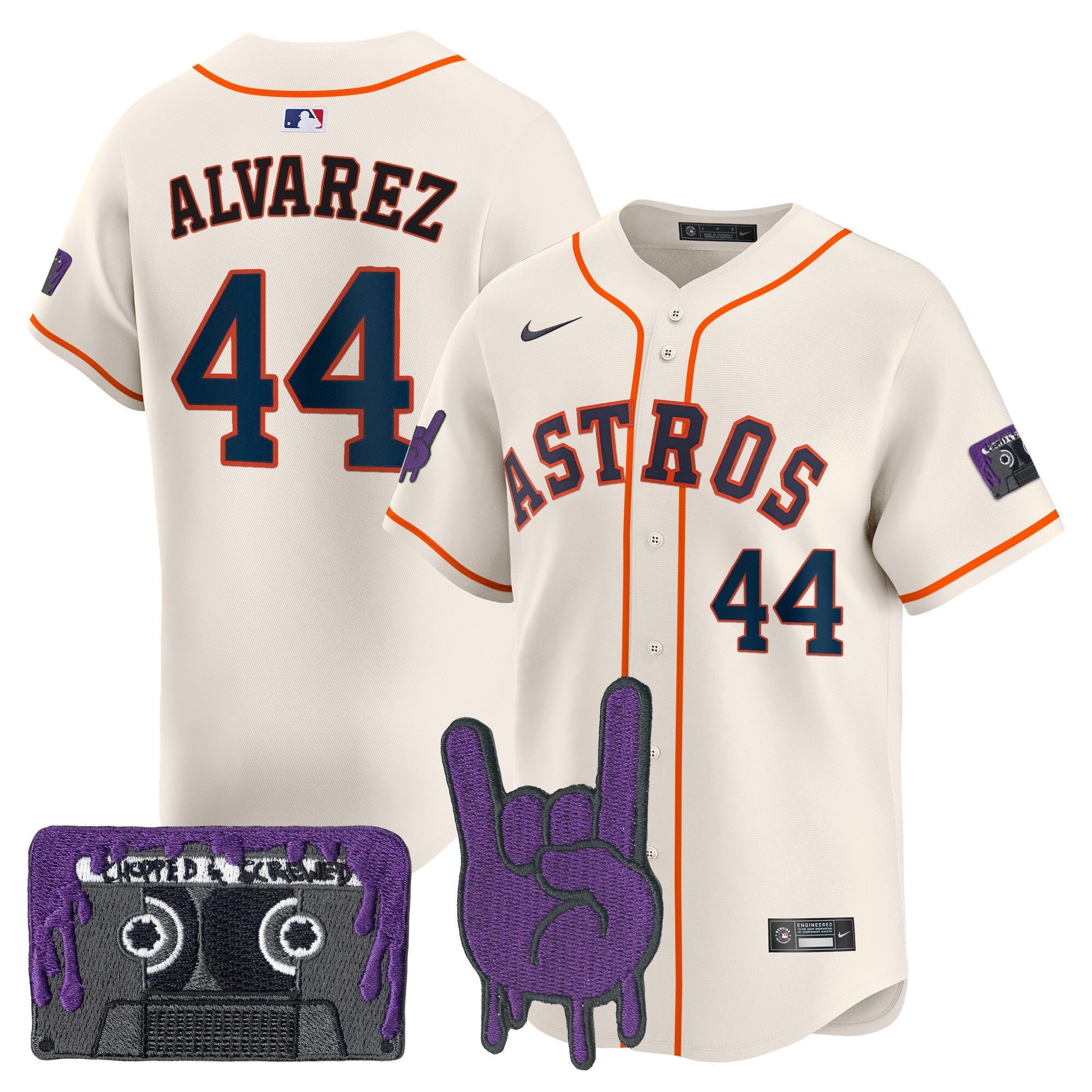 Youth’s Houston DJ Screw Patch Vapor Premier Limited Jersey