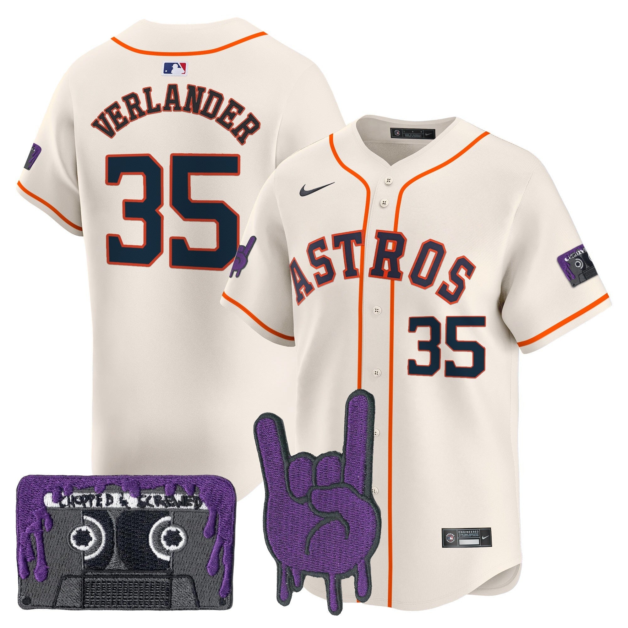Youth’s Houston DJ Screw Patch Vapor Premier Limited Jersey