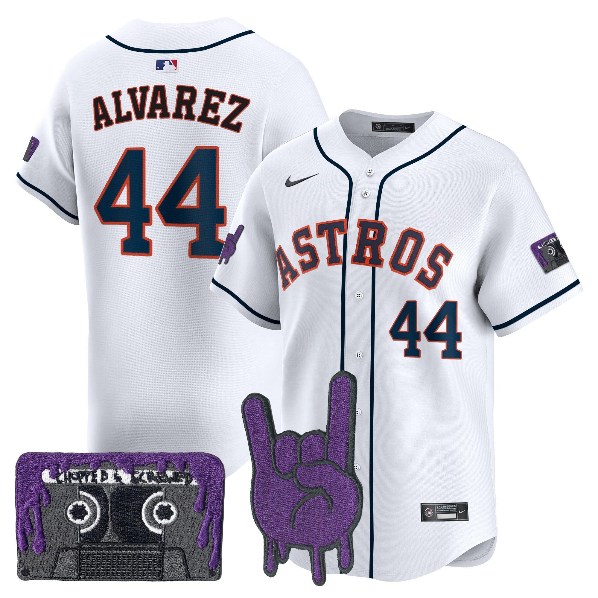 Youth’s Houston DJ Screw Patch Vapor Premier Limited Jersey