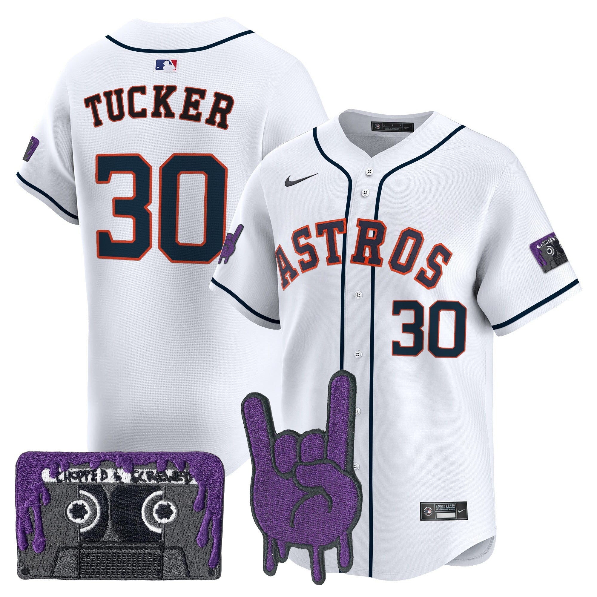 Youth’s Houston DJ Screw Patch Vapor Premier Limited Jersey