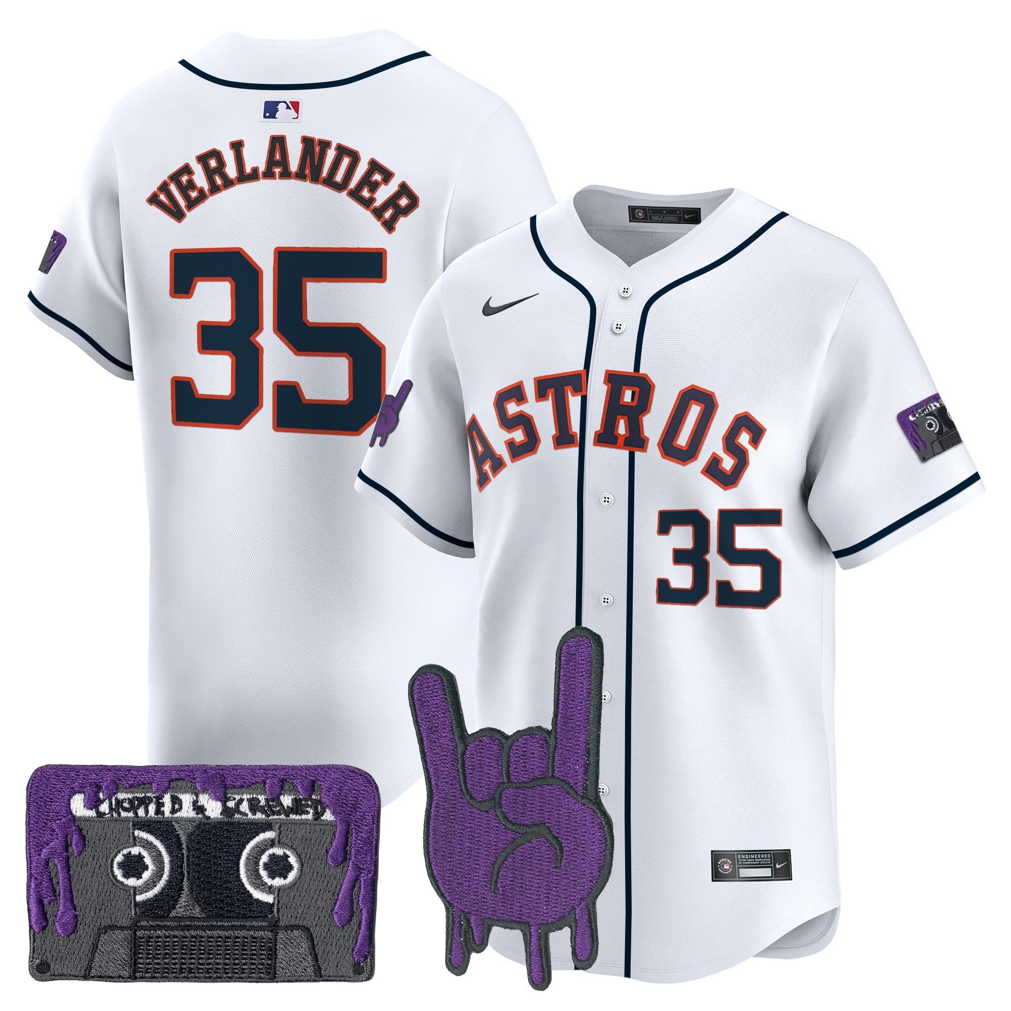 Youth’s Houston DJ Screw Patch Vapor Premier Limited Jersey