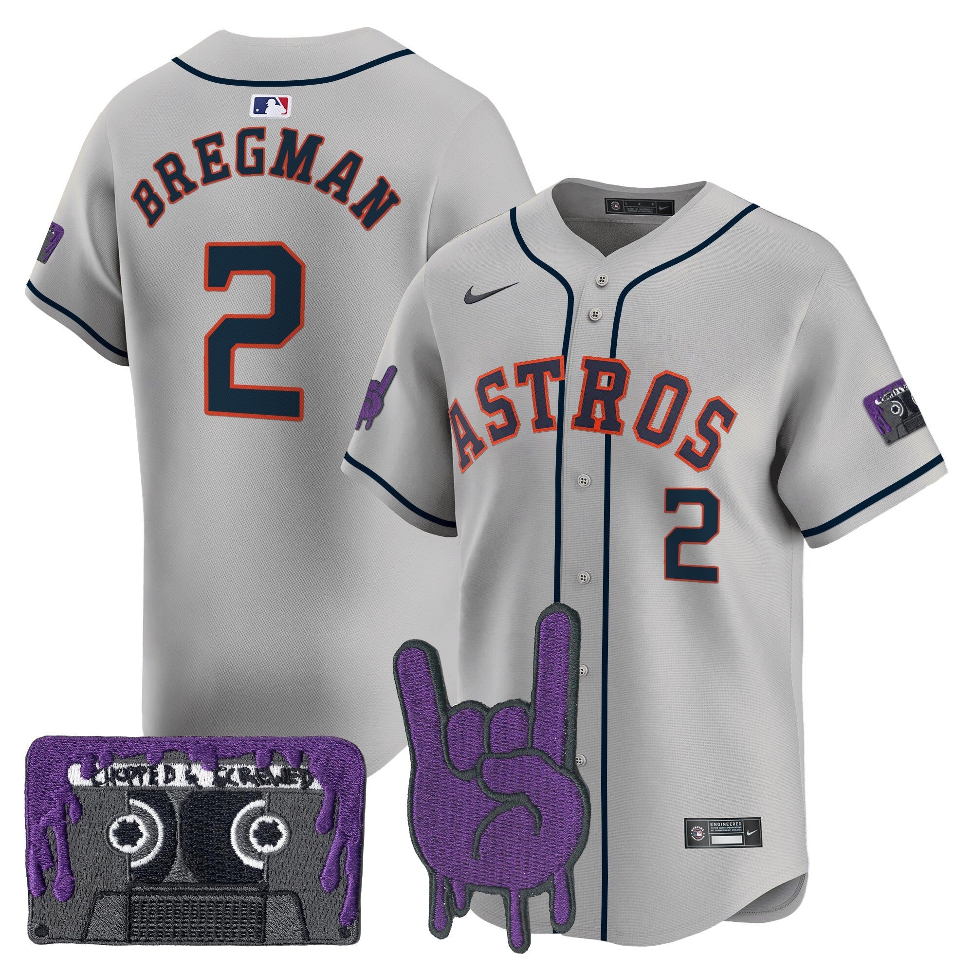 Youth’s Houston DJ Screw Patch Vapor Premier Limited Jersey