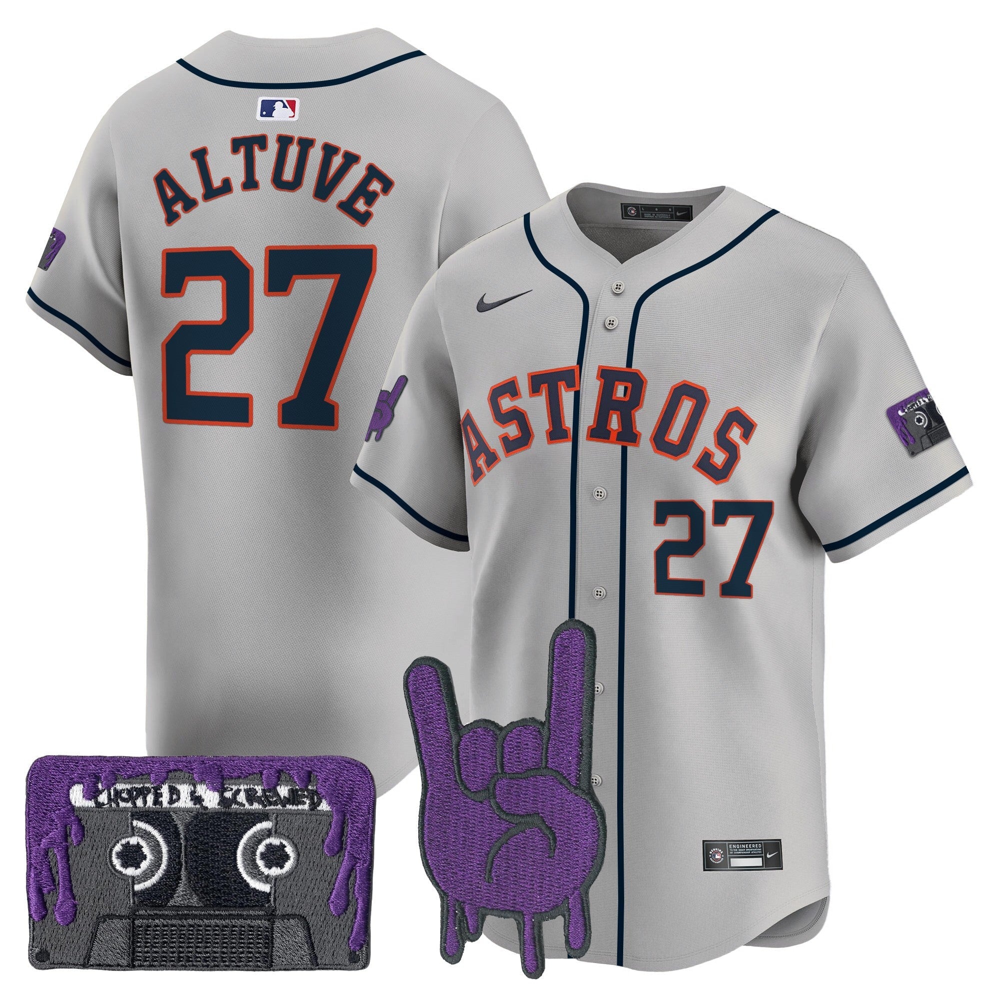 Men’s Houston DJ Screw Patch Vapor Premier Limited Jersey