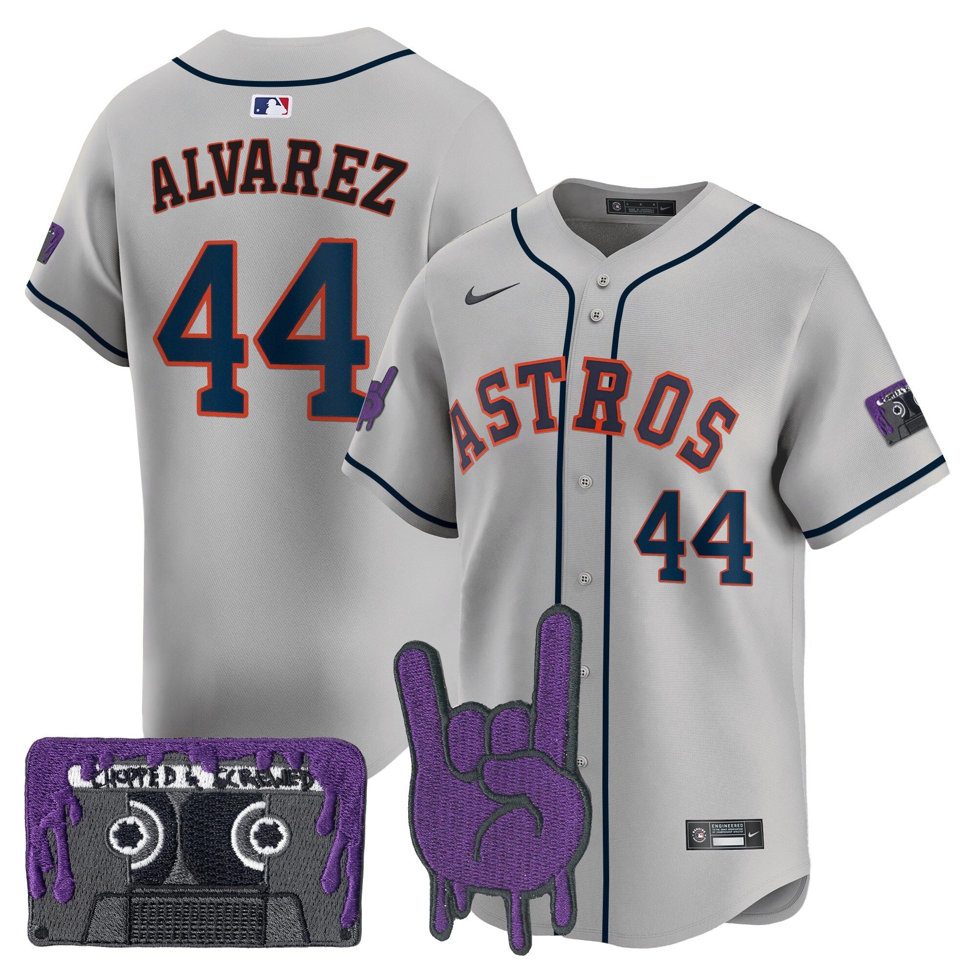 Youth’s Houston DJ Screw Patch Vapor Premier Limited Jersey