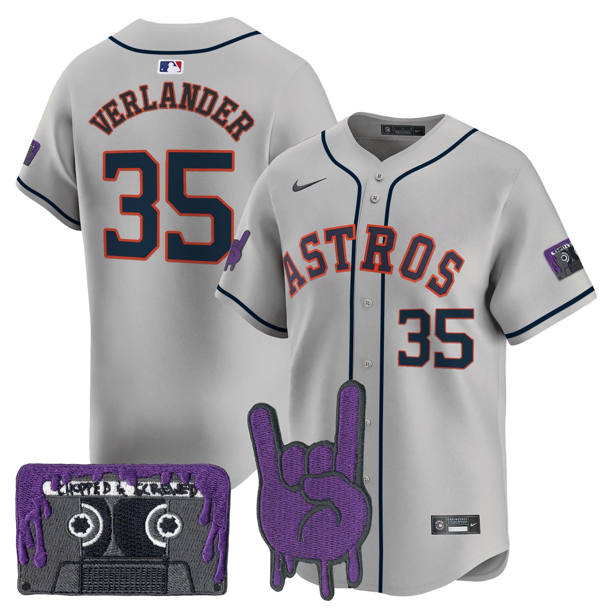 Youth’s Houston DJ Screw Patch Vapor Premier Limited Jersey