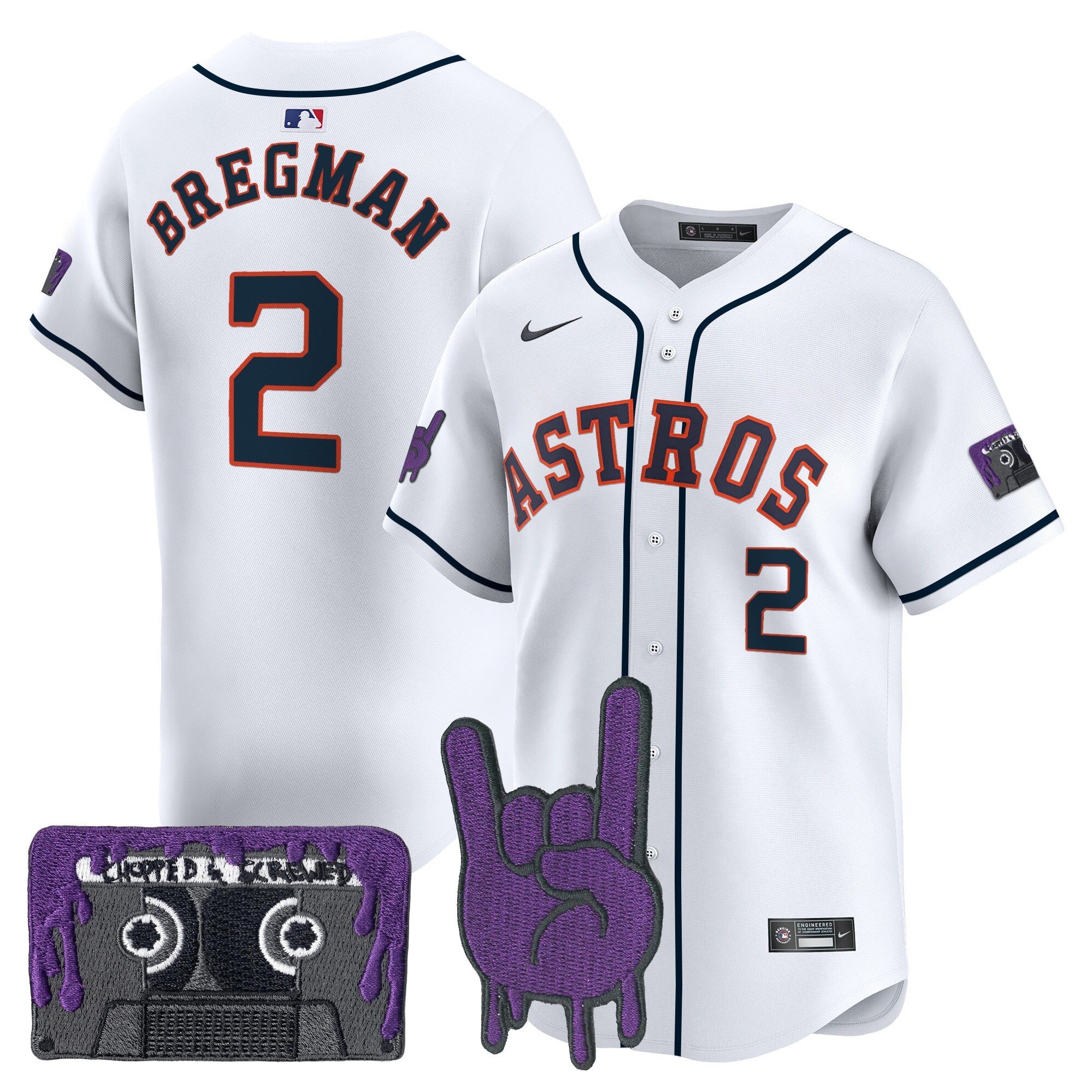 Youth’s Houston DJ Screw Patch Vapor Premier Limited Jersey
