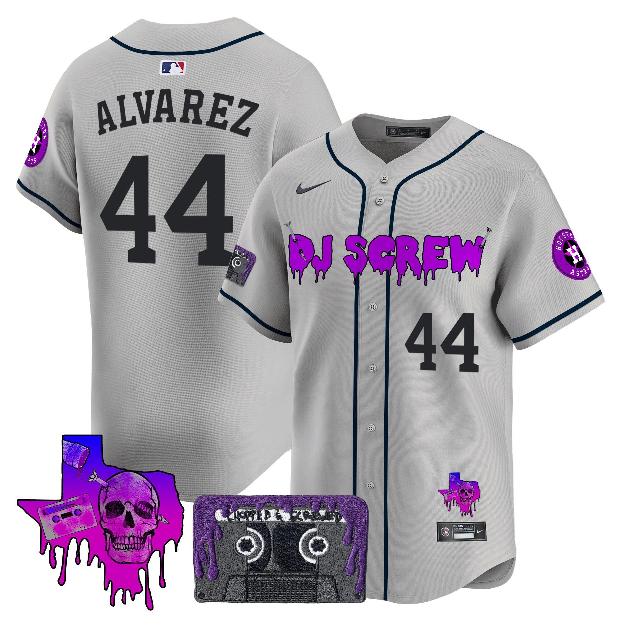 Men’s Houston DJ Screw Patch Vapor Premier Limited Jersey V2