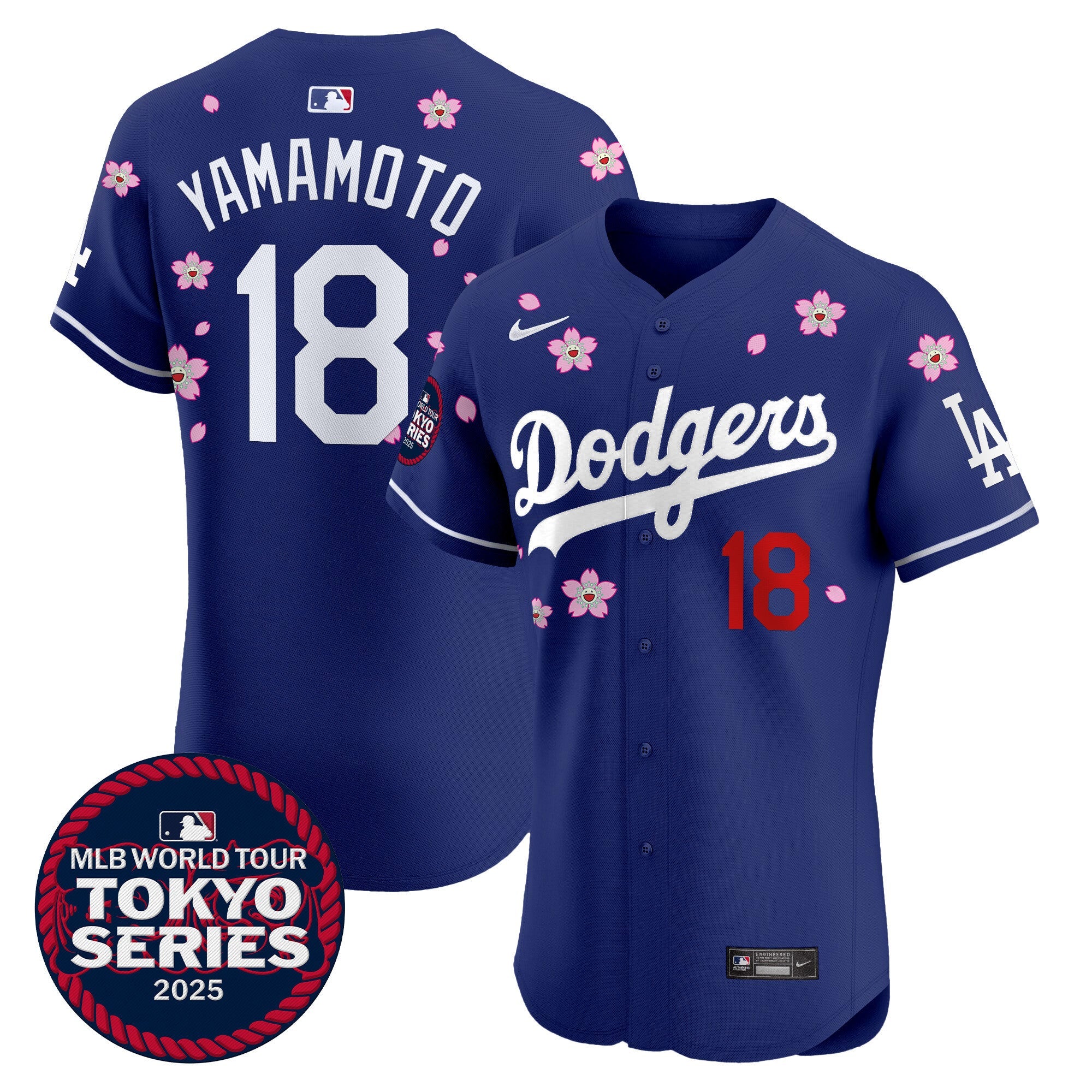 Men’s Tokyo Series 2025 Vapor Premier Elite Jersey – Stitched