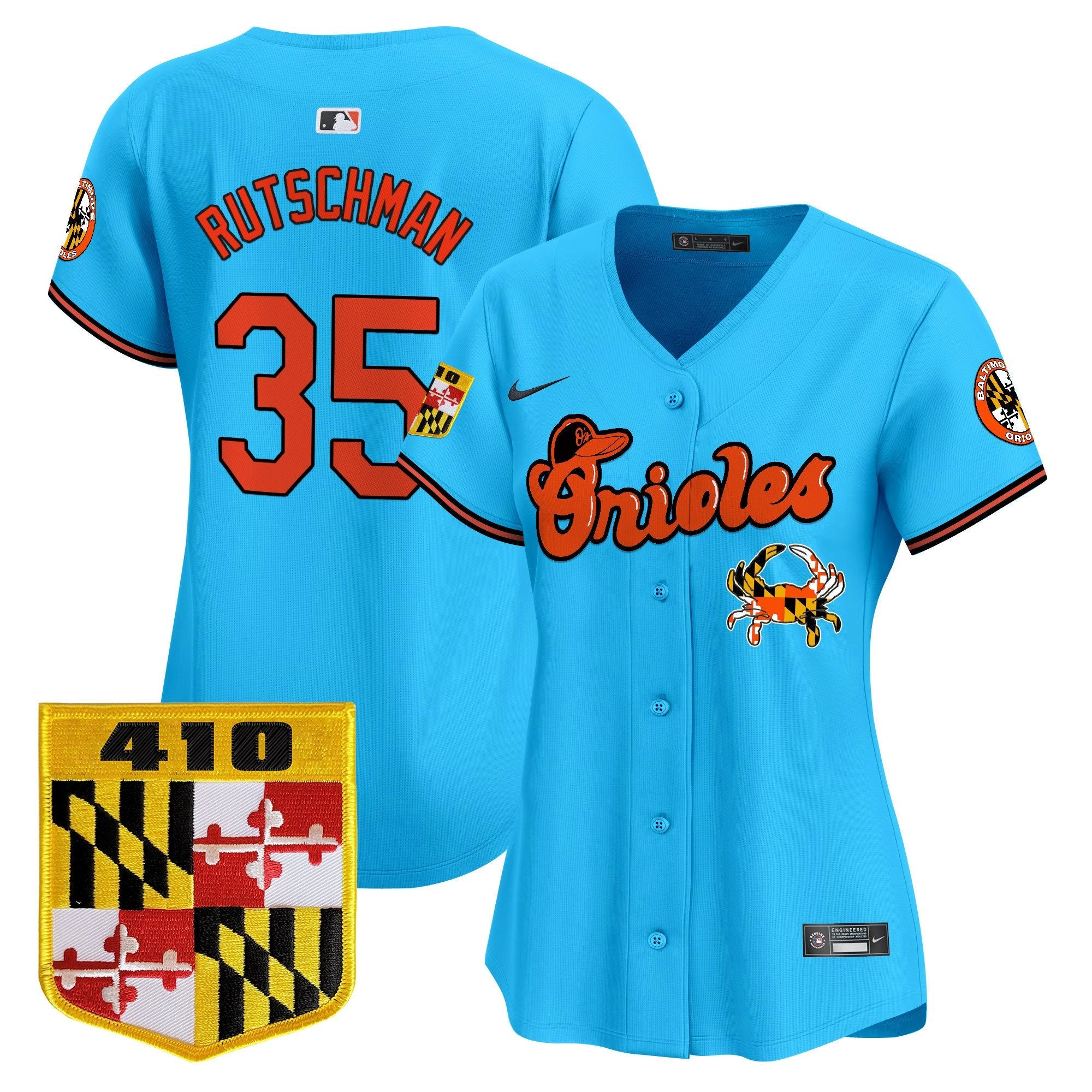Women’s Baltimore 410 & Chesapeake Crab Patch Vapor Premier Limited Jersey