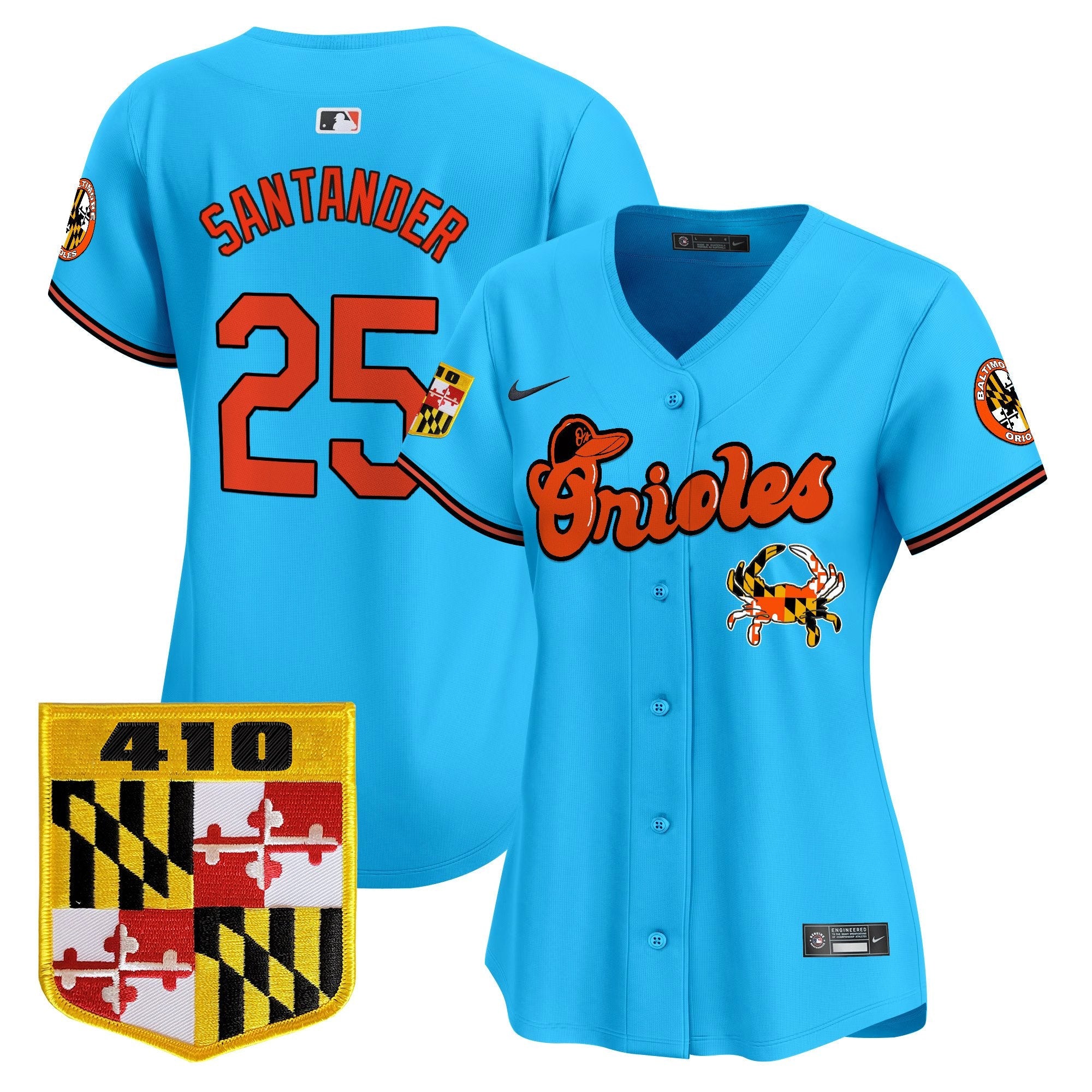 Women’s Baltimore 410 & Chesapeake Crab Patch Vapor Premier Limited Jersey
