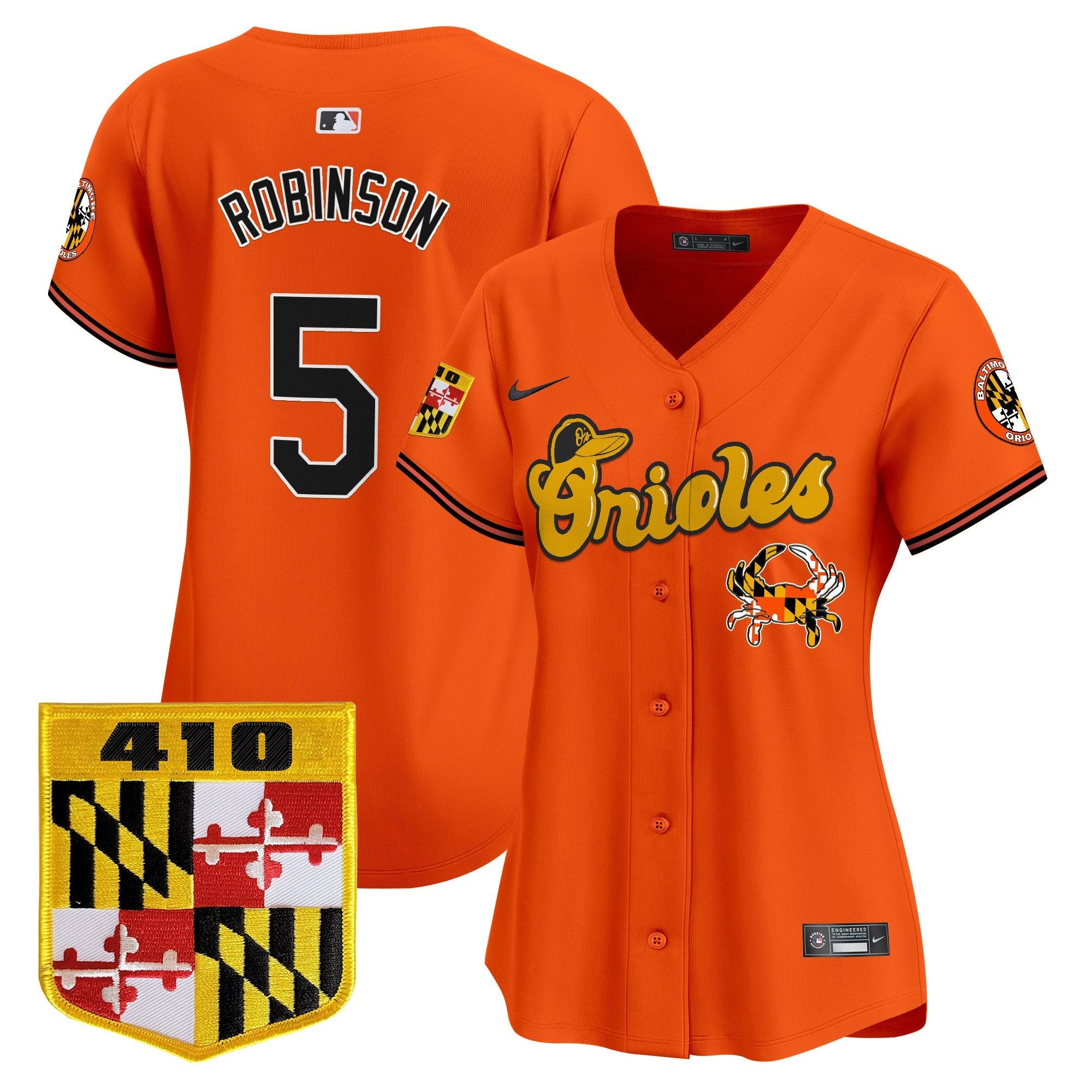 Women’s Baltimore 410 & Chesapeake Crab Patch Vapor Premier Limited Jersey