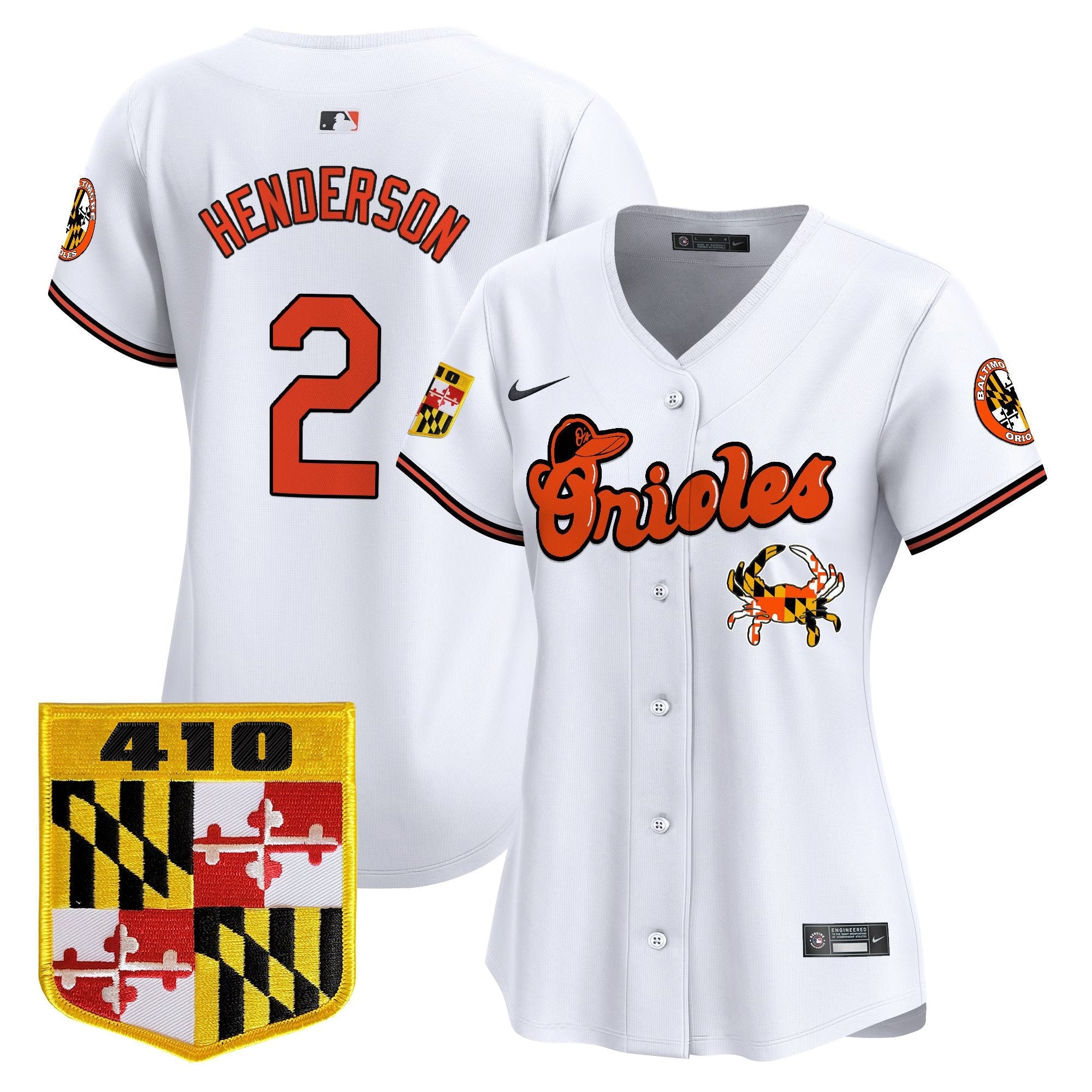 Women’s Baltimore 410 & Chesapeake Crab Patch Vapor Premier Limited Jersey