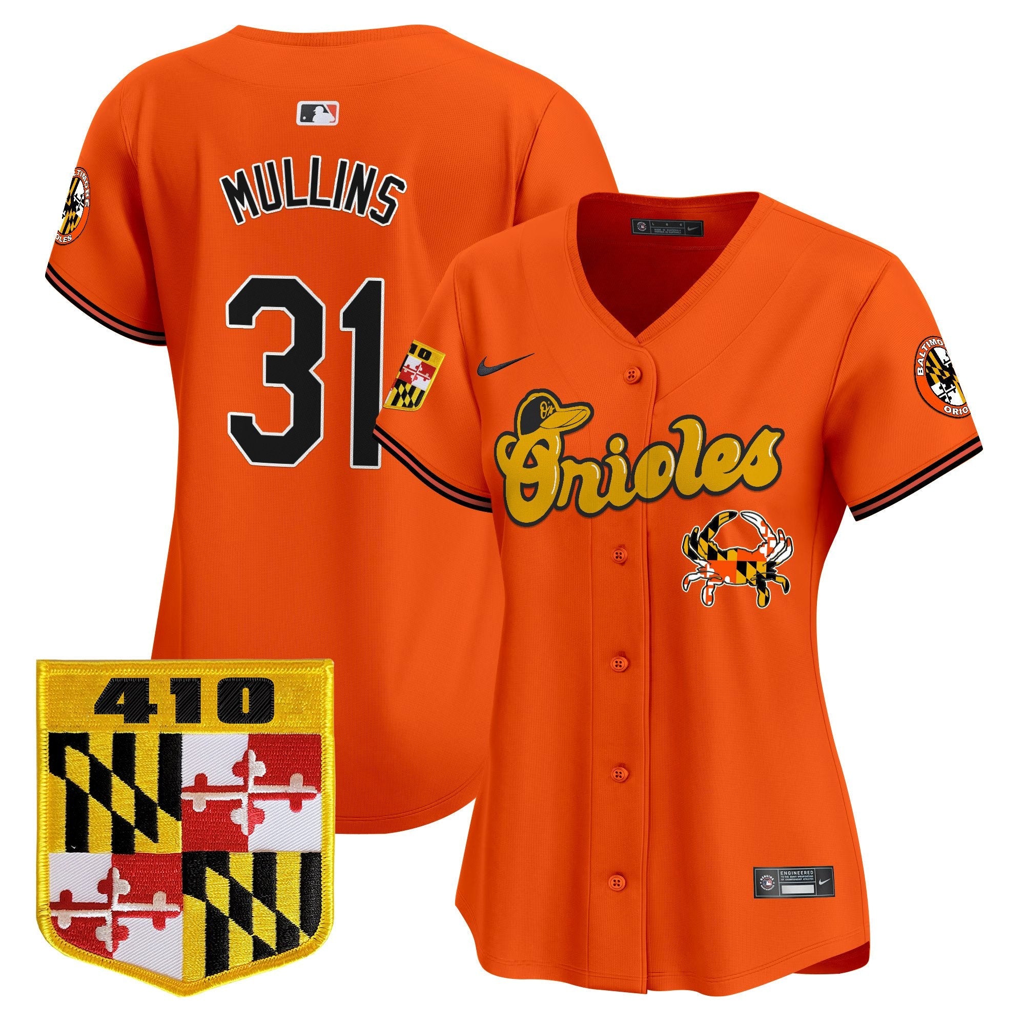 Women’s Baltimore 410 & Chesapeake Crab Patch Vapor Premier Limited Jersey