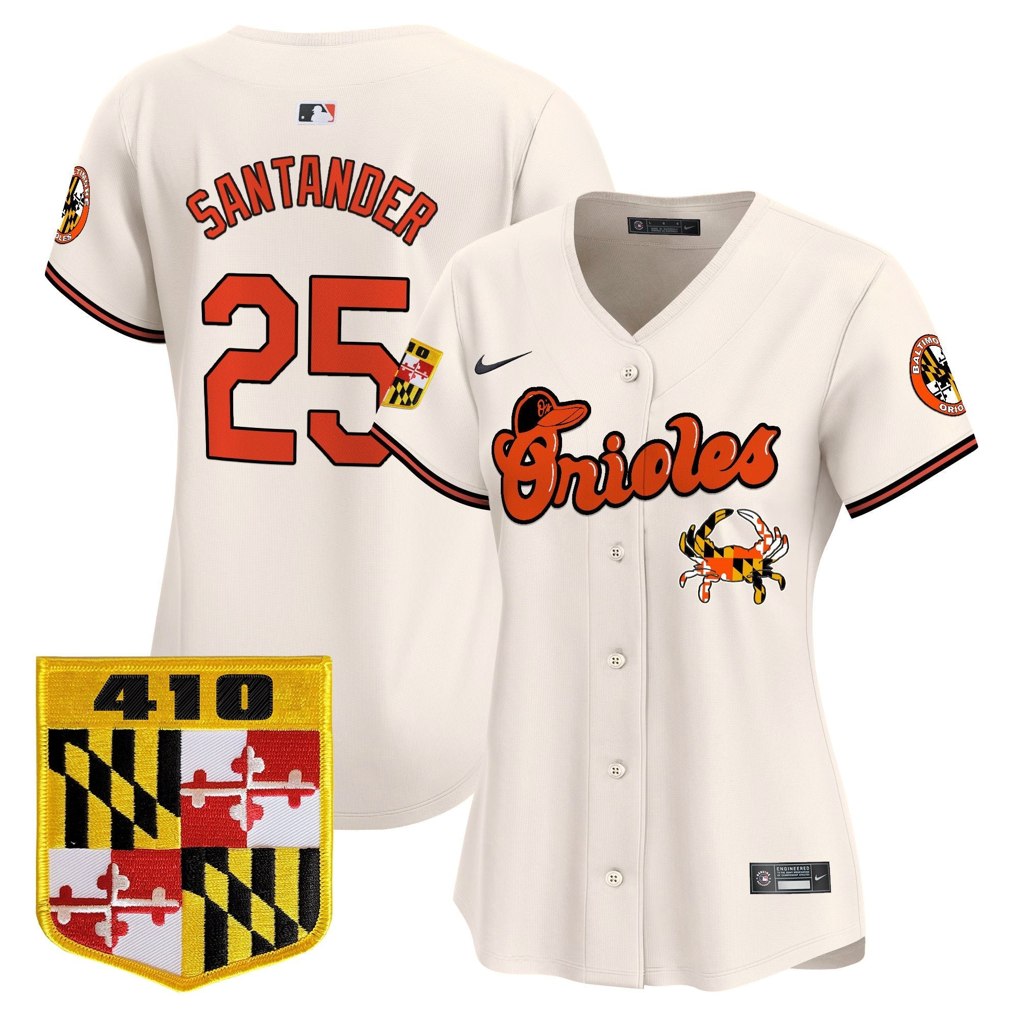 Women’s Baltimore 410 & Chesapeake Crab Patch Vapor Premier Limited Jersey