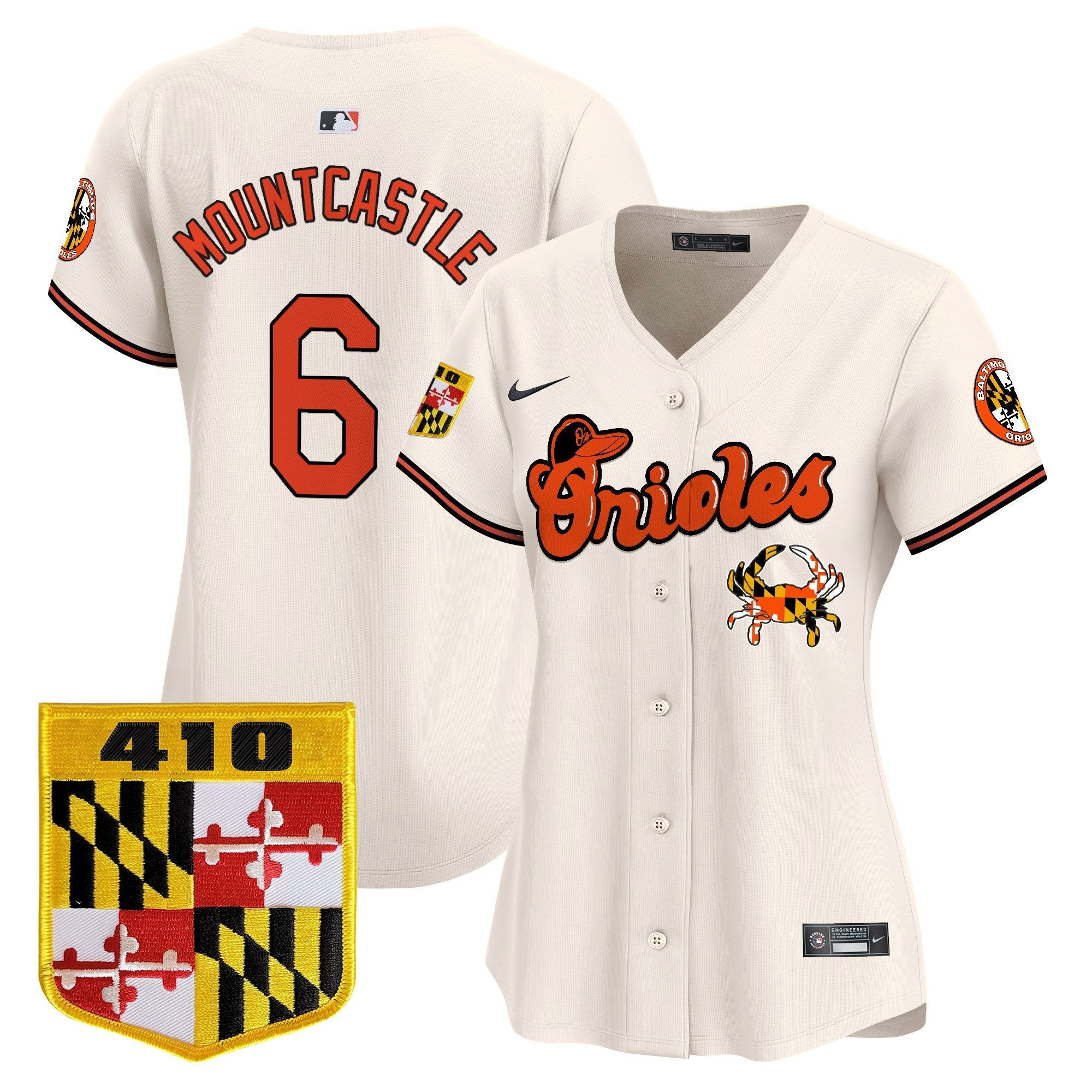Women’s Baltimore 410 & Chesapeake Crab Patch Vapor Premier Limited Jersey