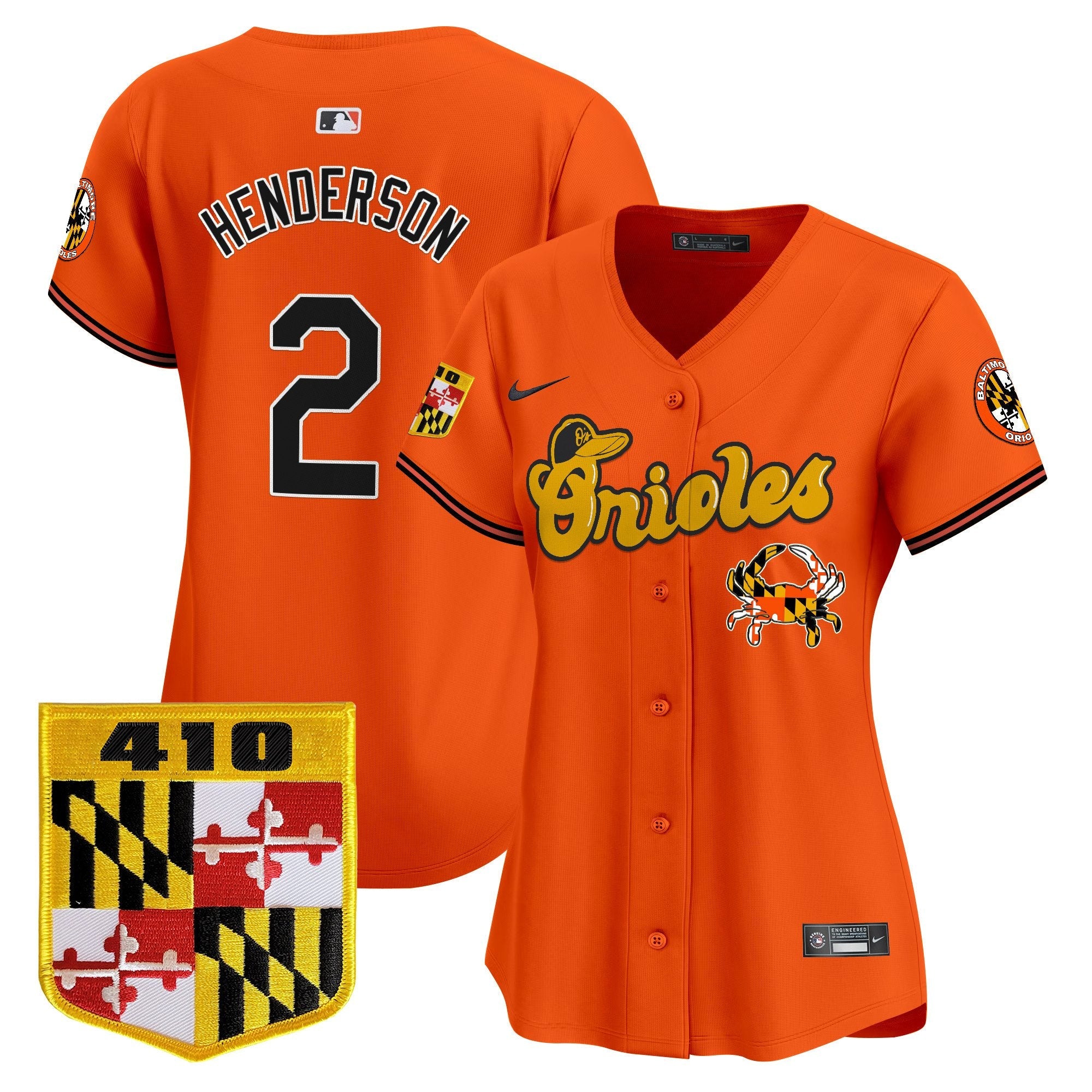 Women’s Baltimore 410 & Chesapeake Crab Patch Vapor Premier Limited Jersey