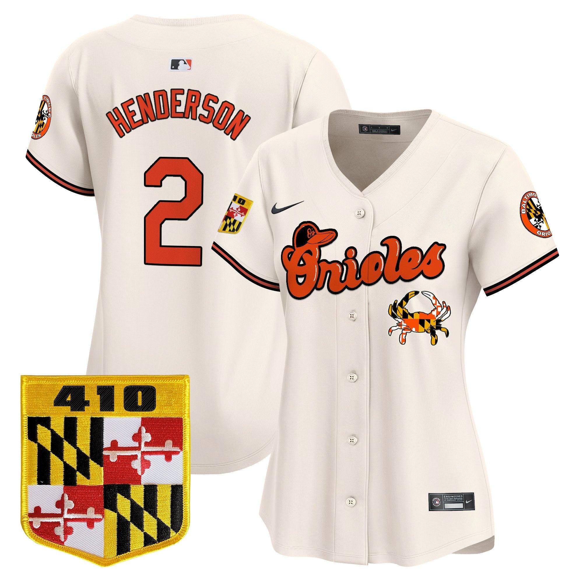 Women’s Baltimore 410 & Chesapeake Crab Patch Vapor Premier Limited Jersey