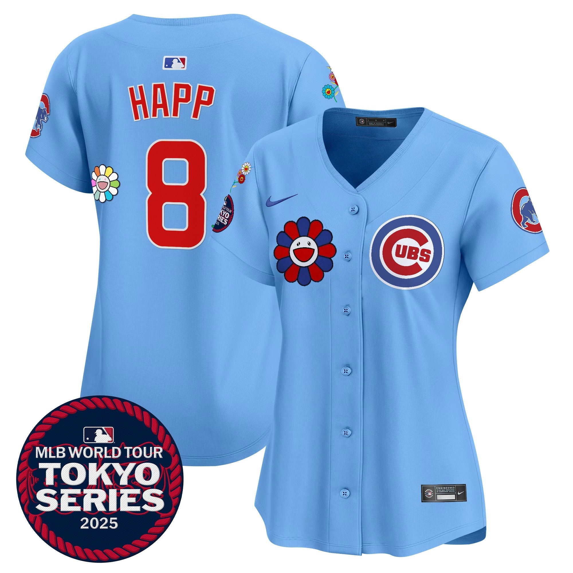 Women’s Chicago Tokyo Series 2025 Vapor Premier Limited Jersey – Stitched