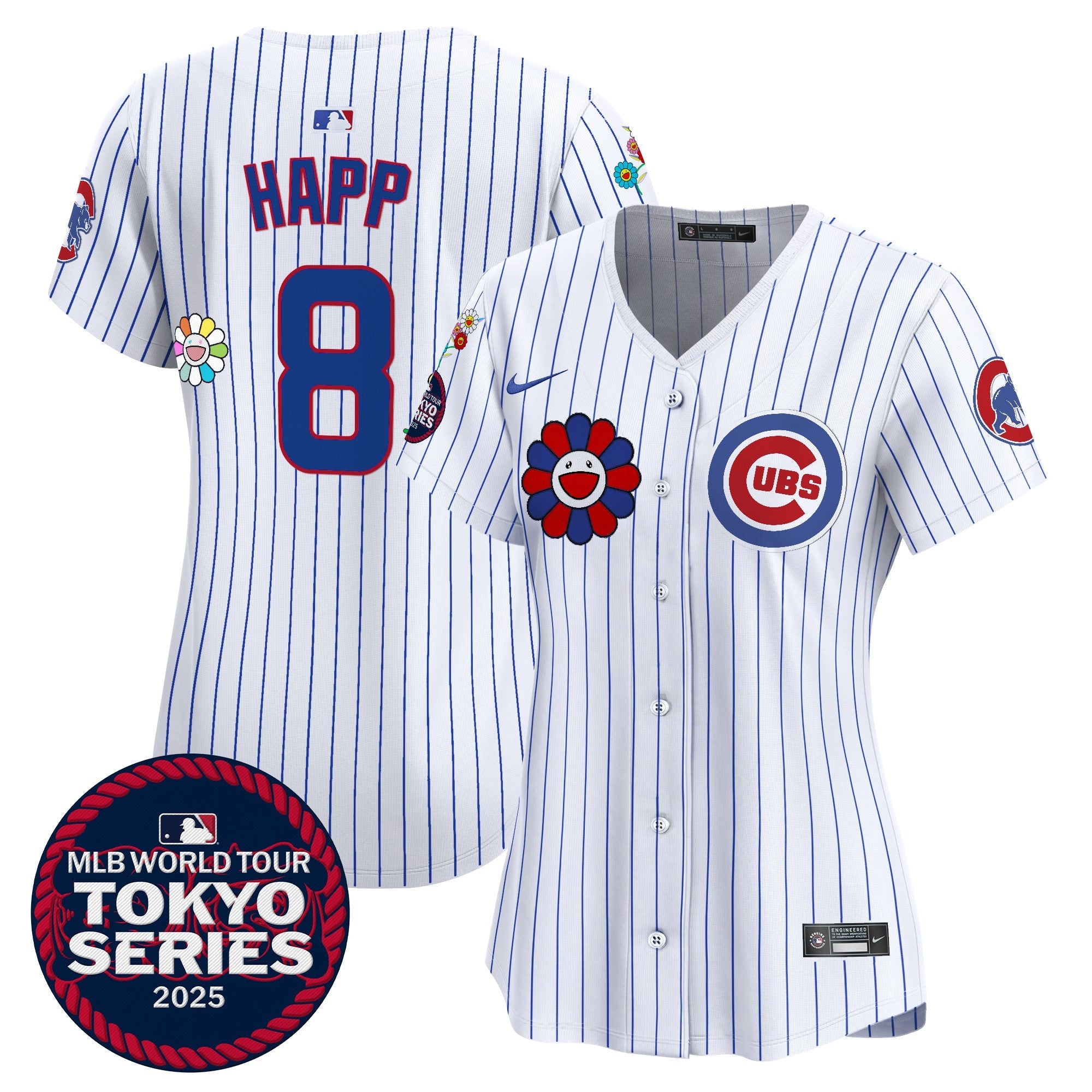Women’s Chicago Tokyo Series 2025 Vapor Premier Limited Jersey – Stitched