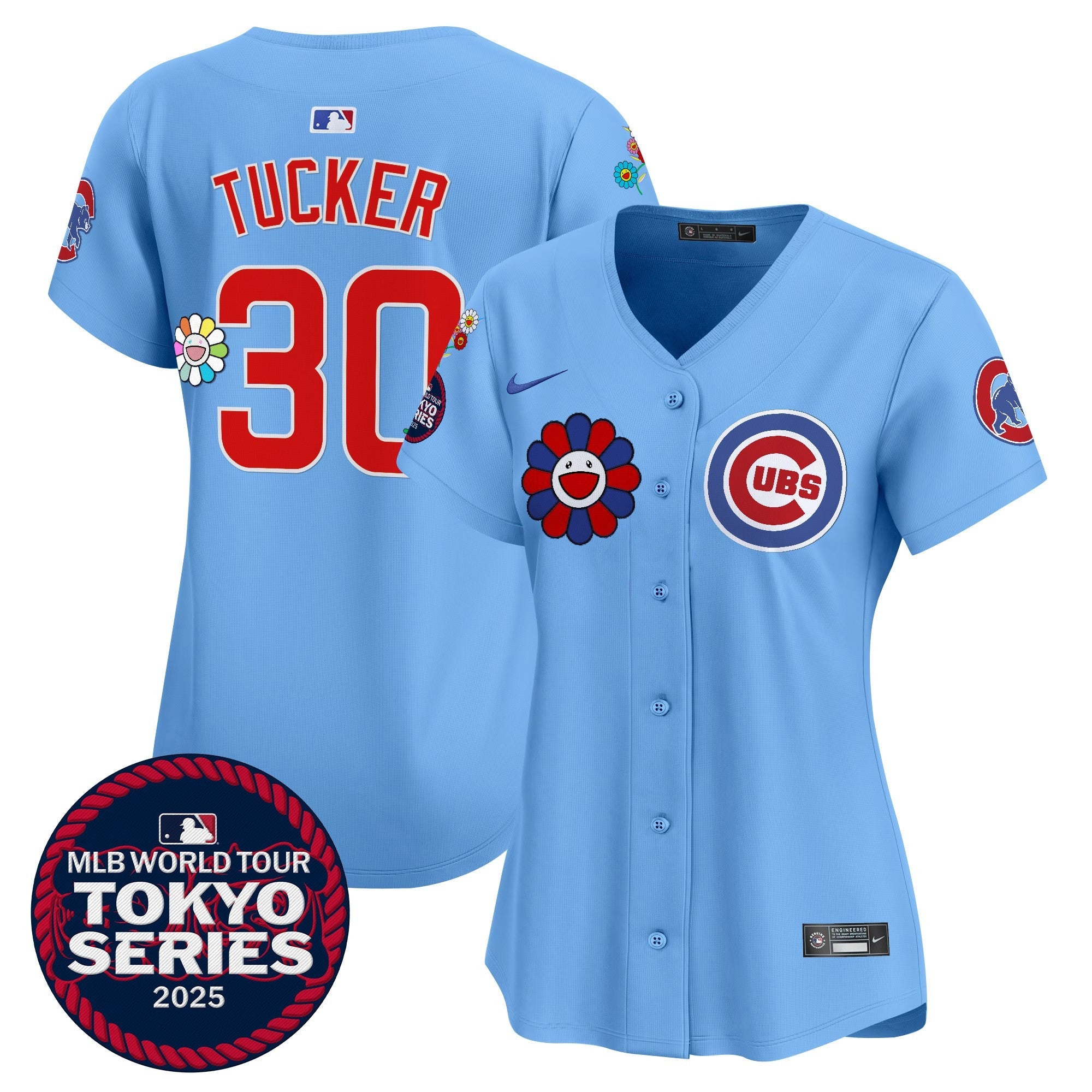 Women’s Chicago Tokyo Series 2025 Vapor Premier Limited Jersey – Stitched