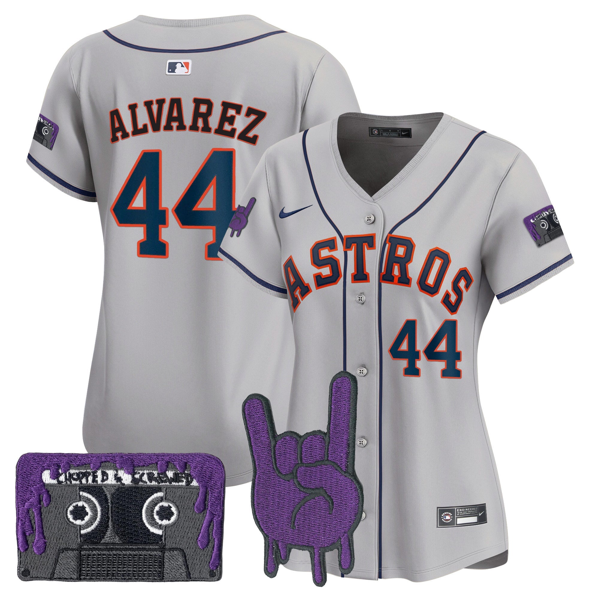 Women’s Houston DJ Screw Patch Vapor Premier Limited Jersey