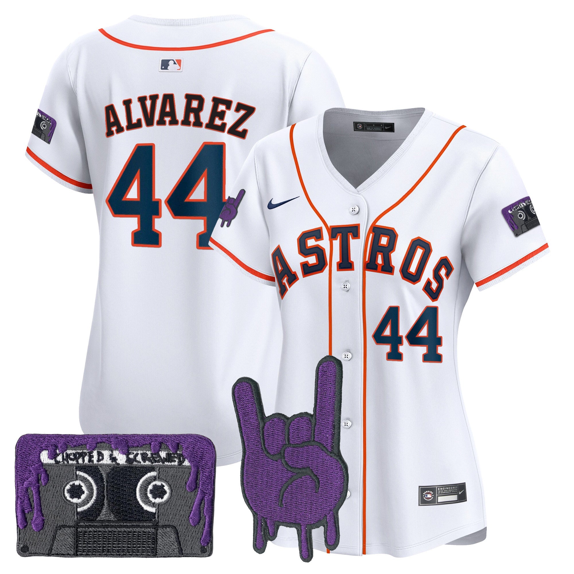 Women’s Houston DJ Screw Patch Vapor Premier Limited Jersey