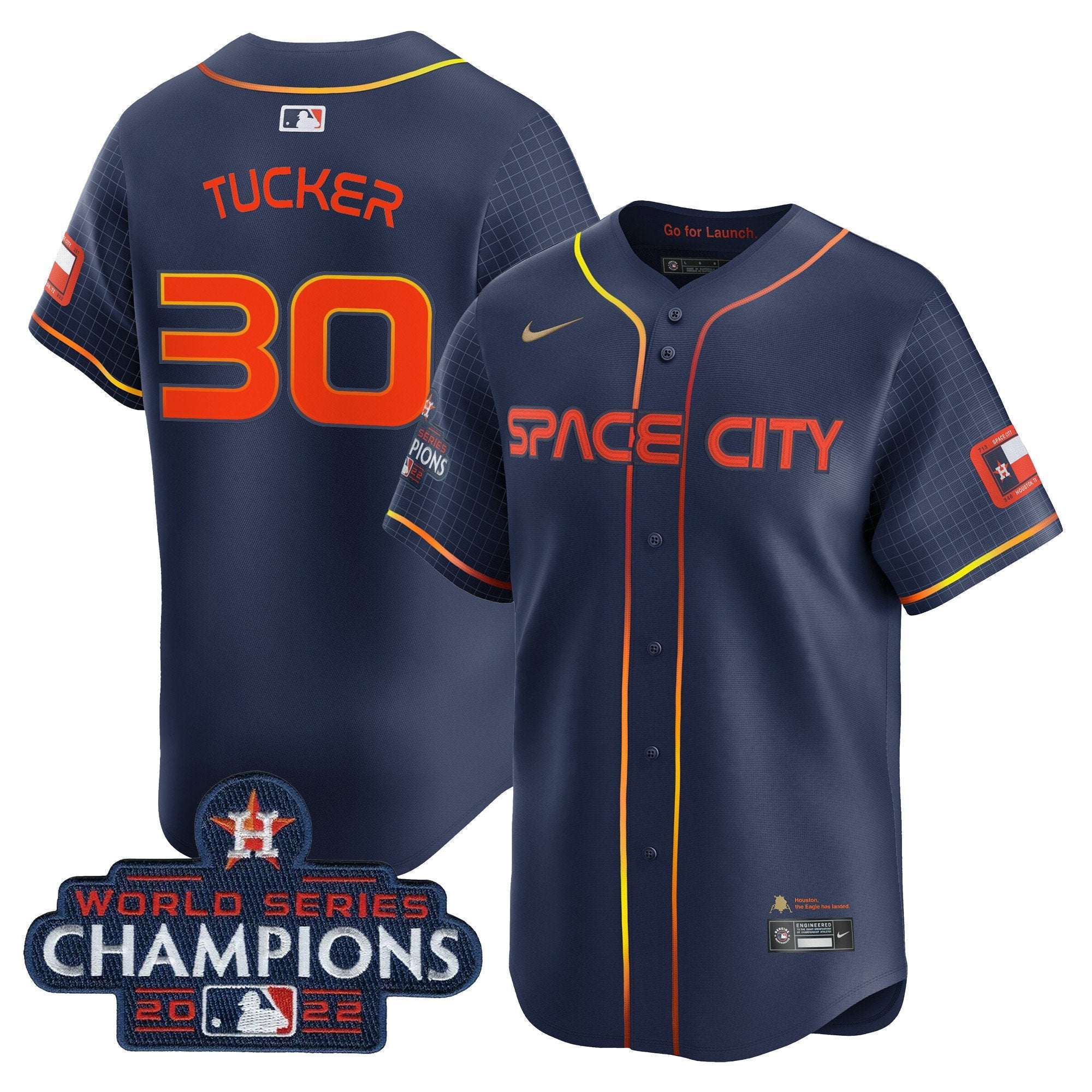 Houston Space City 2022 World Series Champions Vapor Premier Limited Jersey