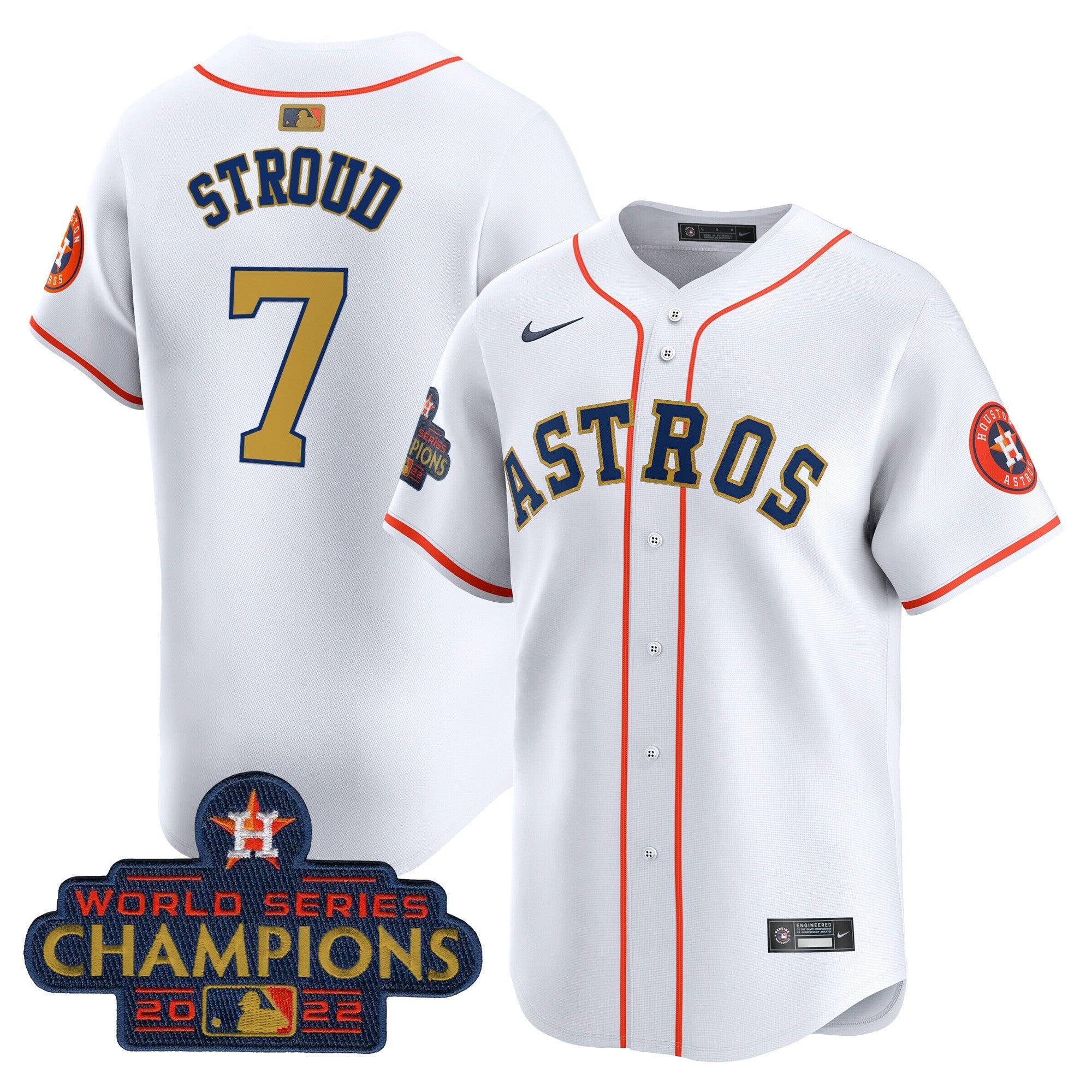 Houston 2022 World Series Champions Vapor Premier Limited Jersey