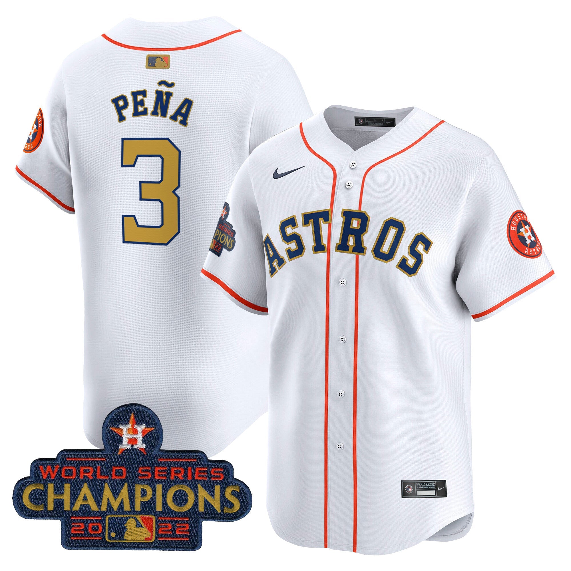 Houston 2022 World Series Champions Vapor Premier Limited Jersey