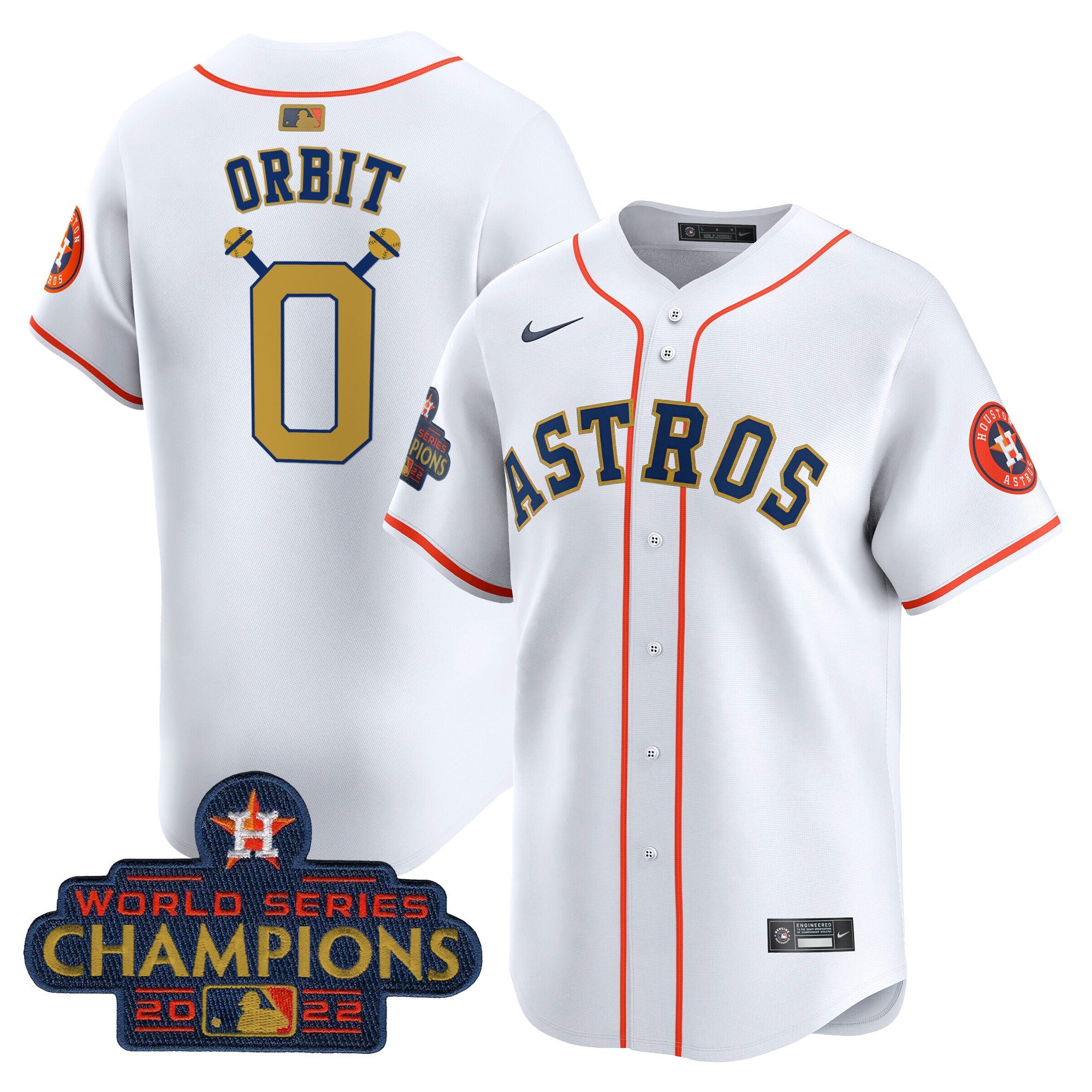 Houston 2022 World Series Champions Vapor Premier Limited Jersey