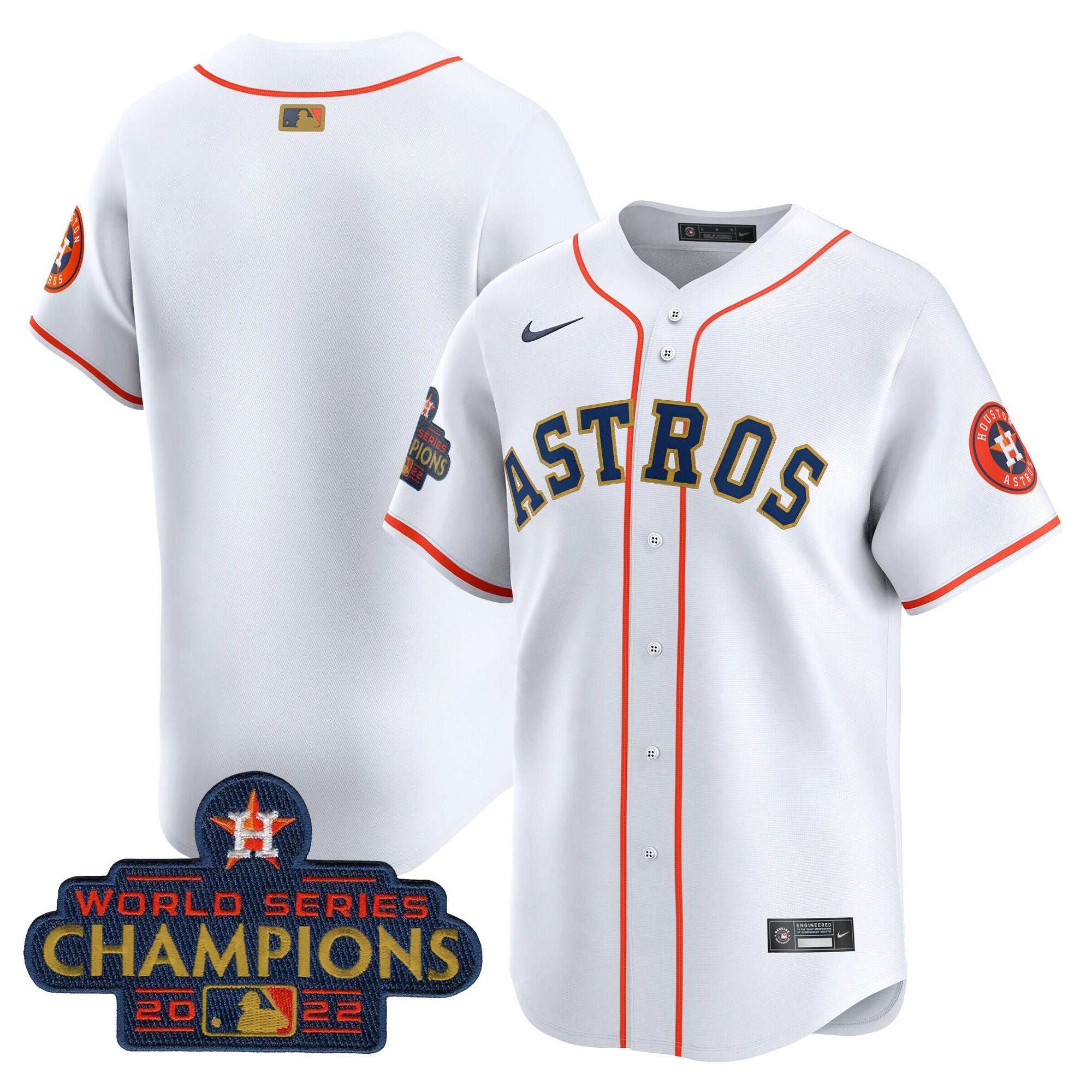 Houston 2022 World Series Champions Vapor Premier Limited Jersey