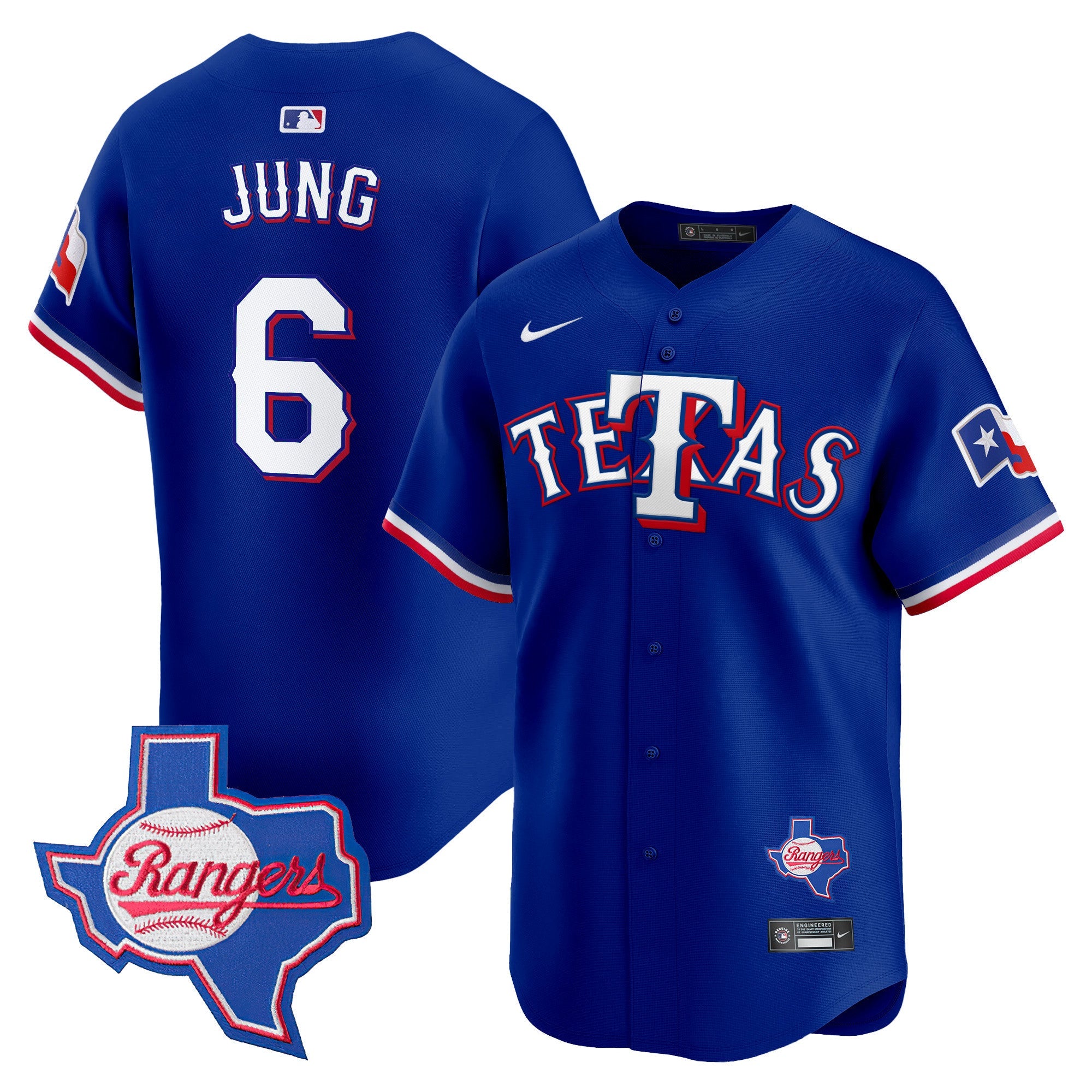 Texas ‘Tetas’ Vapor Premier Limited Jersey