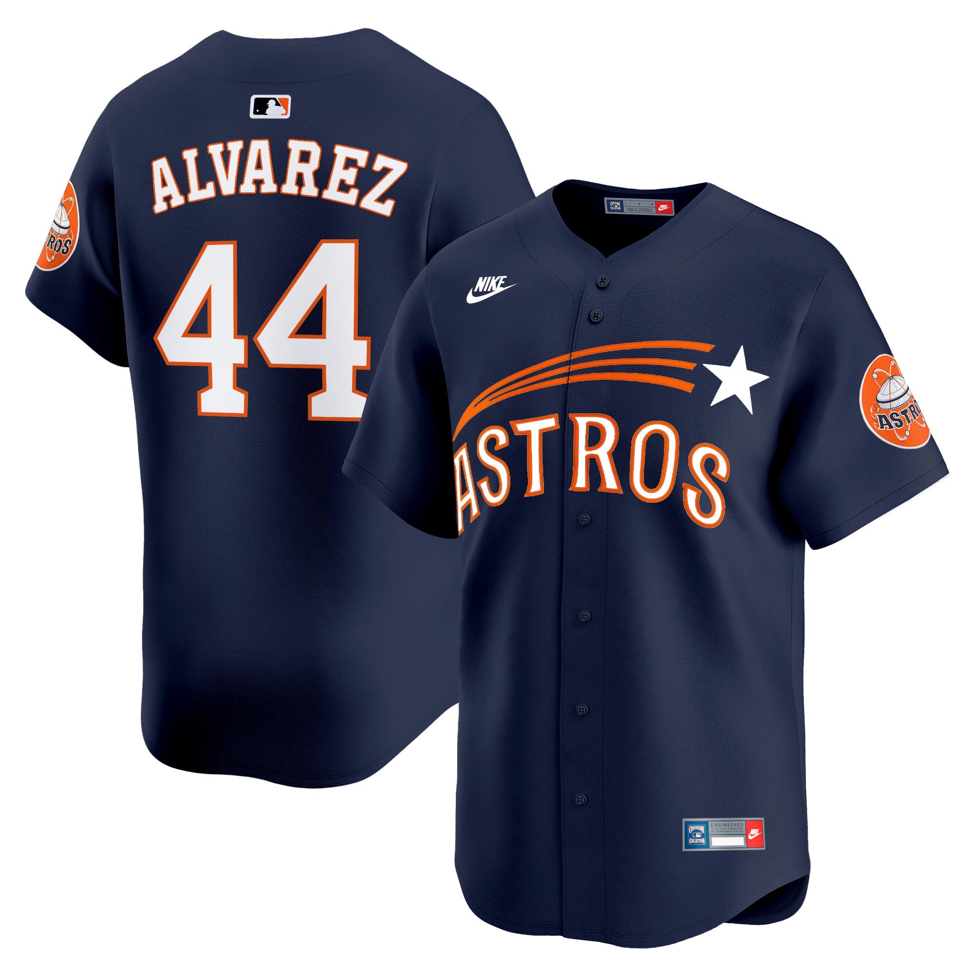 Men’s Houston Throwback Cooperstown Vapor Premier Limited Jersey