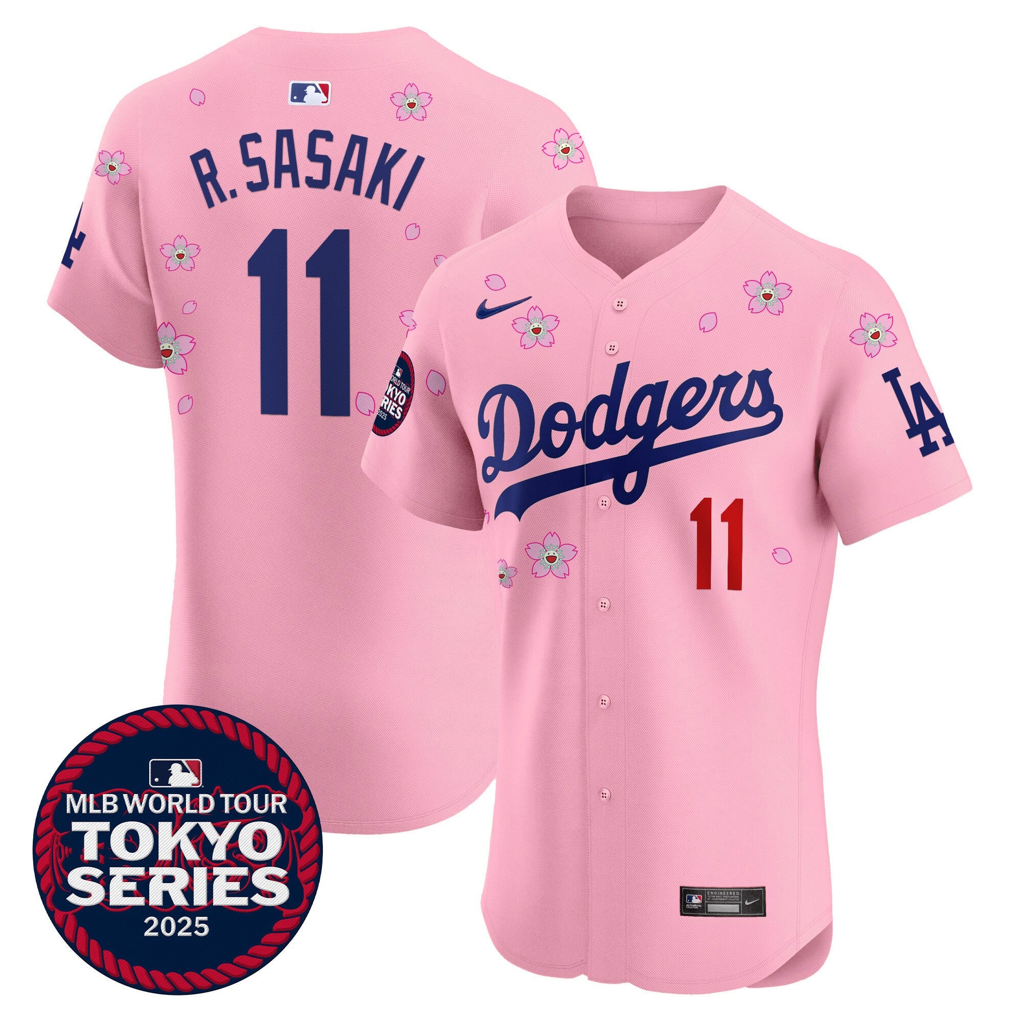 Men’s Tokyo Series 2025 Vapor Premier Elite Jersey – Stitched