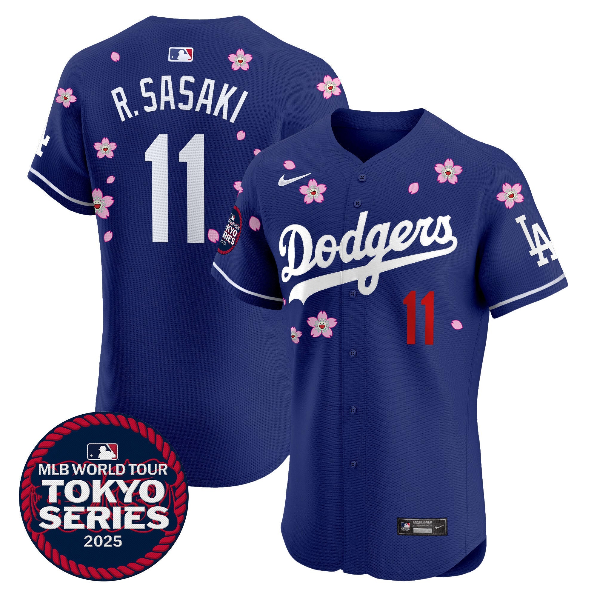 Men’s Tokyo Series 2025 Vapor Premier Elite Jersey – Stitched