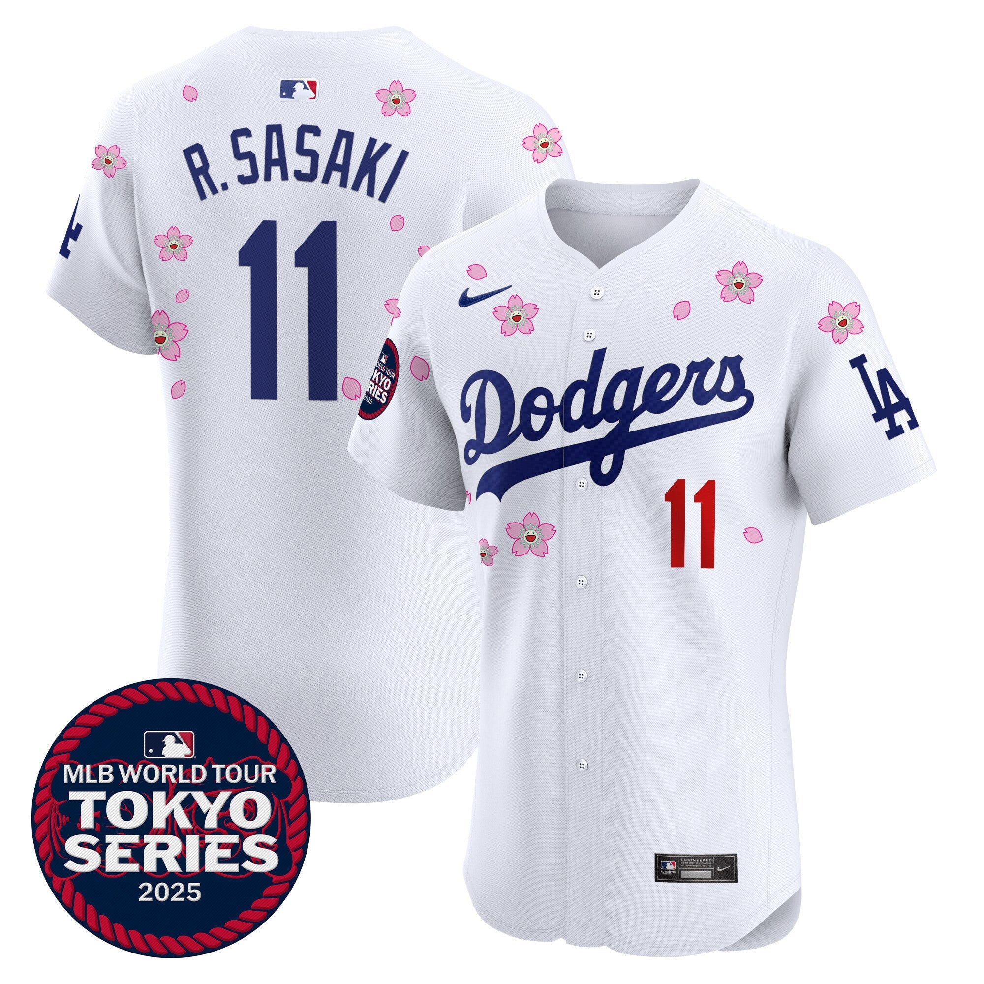 Men’s Tokyo Series 2025 Vapor Premier Elite Jersey – Stitched